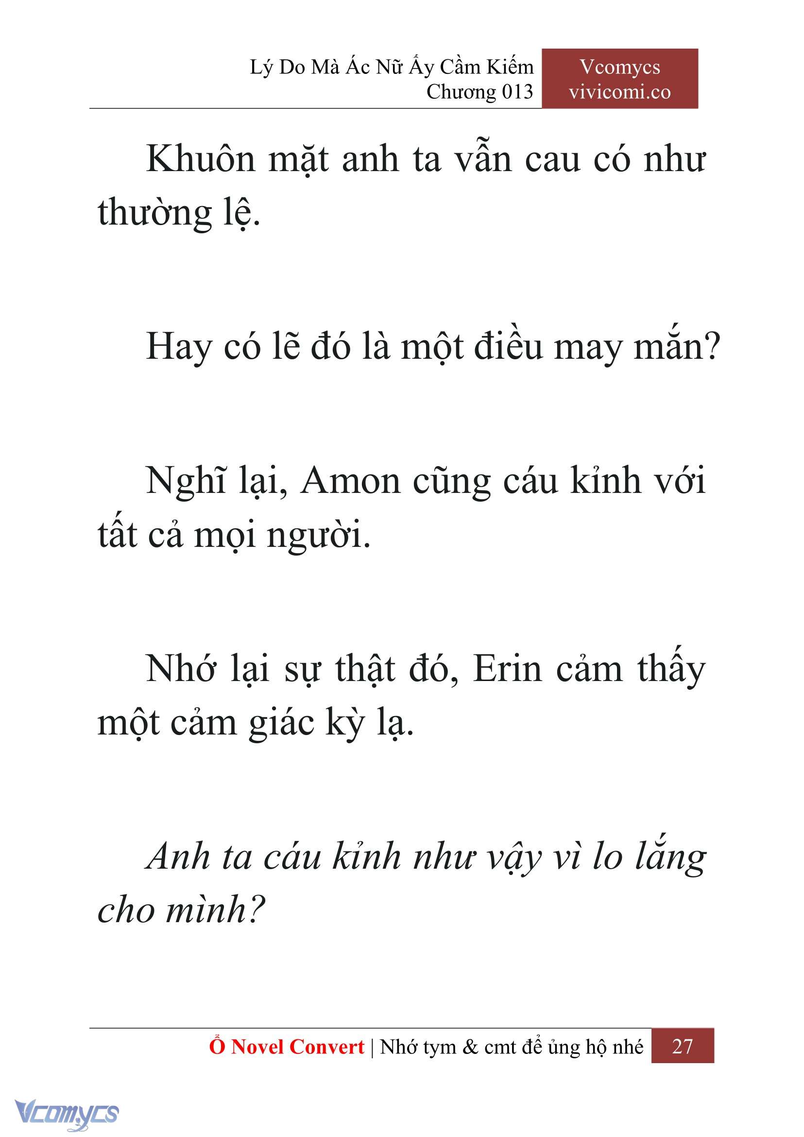 [Novel] Lý Do Mà Ác Nữ Ấy Cầm Kiếm Chapter 13 - Trang 30