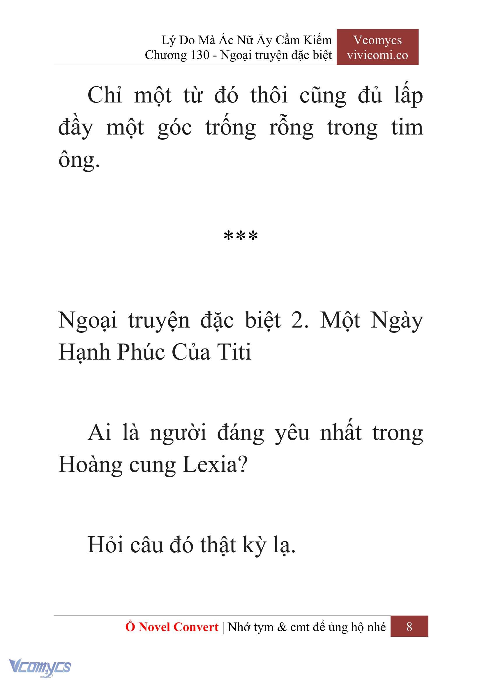 [Novel] Lý Do Mà Ác Nữ Ấy Cầm Kiếm Chapter 130 - Trang 11