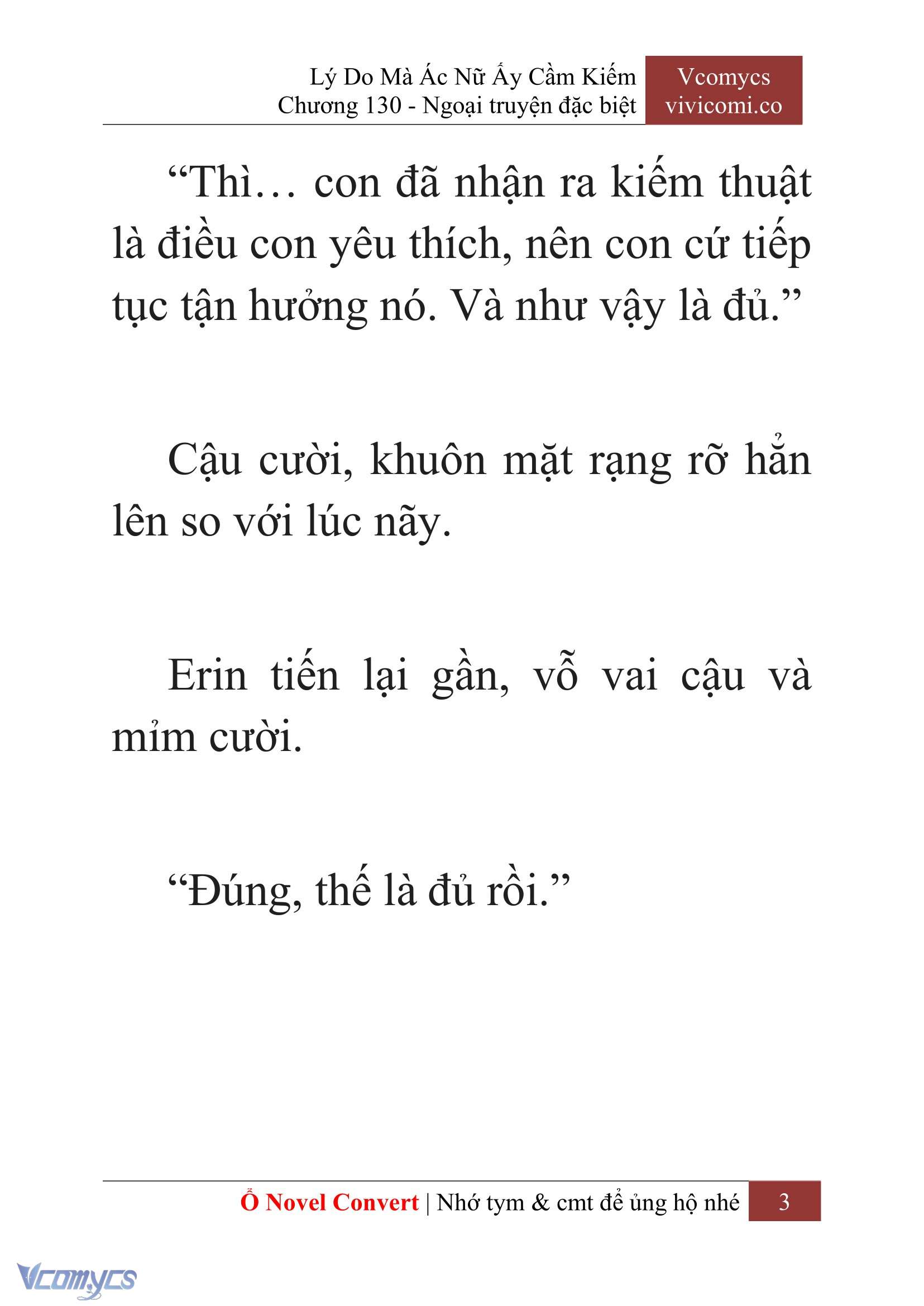 [Novel] Lý Do Mà Ác Nữ Ấy Cầm Kiếm Chapter 130 - Trang 6
