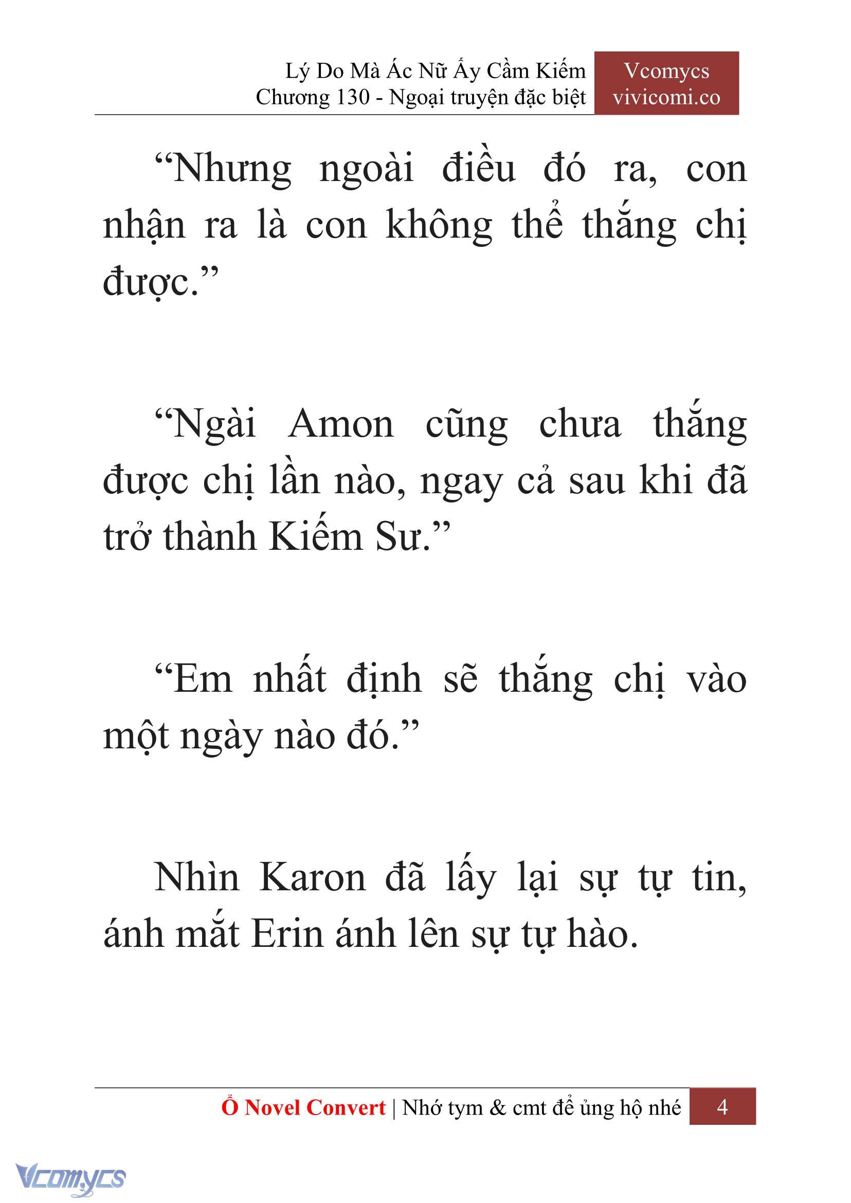 [Novel] Lý Do Mà Ác Nữ Ấy Cầm Kiếm Chapter 130 - Trang 7