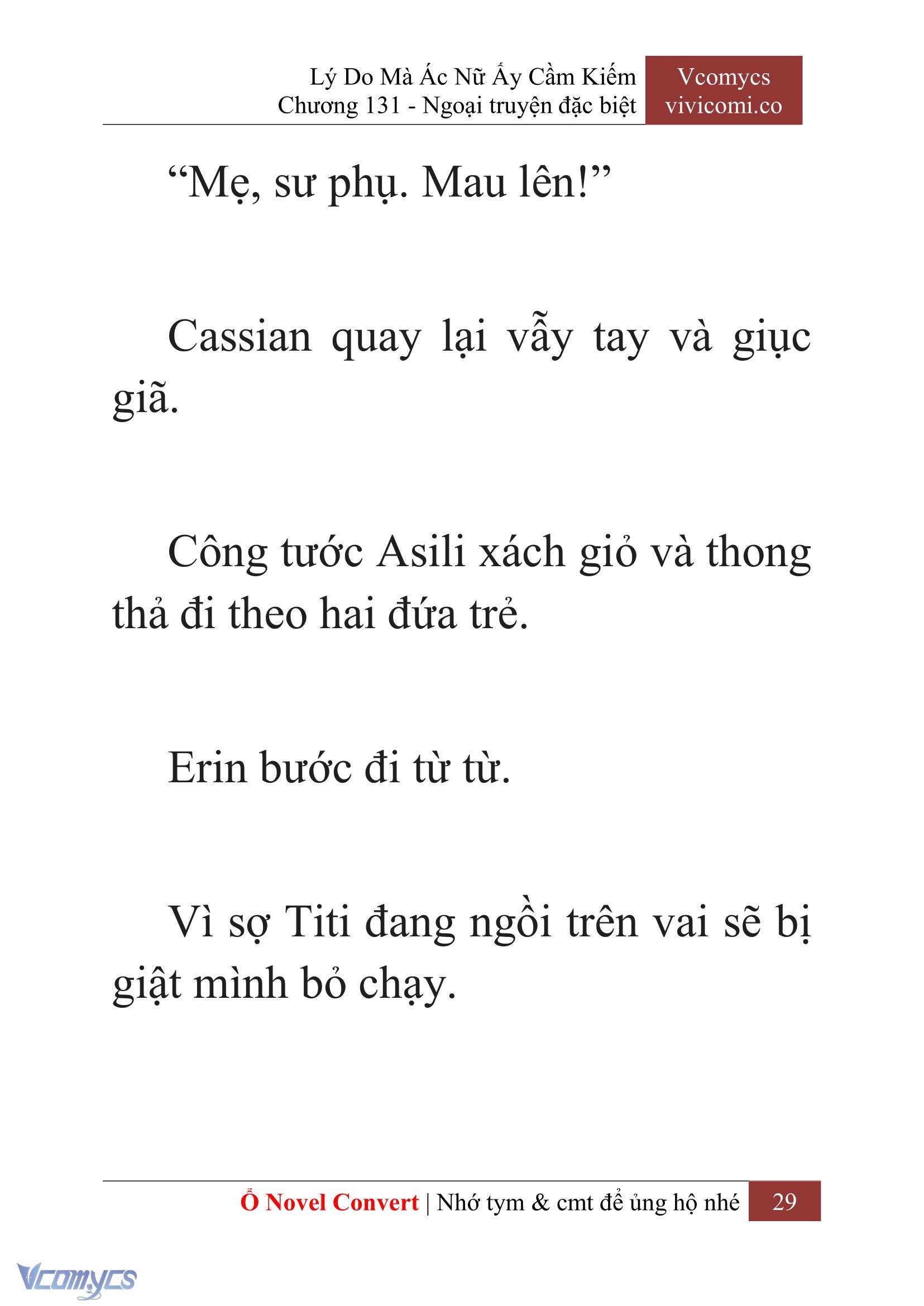 [Novel] Lý Do Mà Ác Nữ Ấy Cầm Kiếm Chapter 131 - Trang 32
