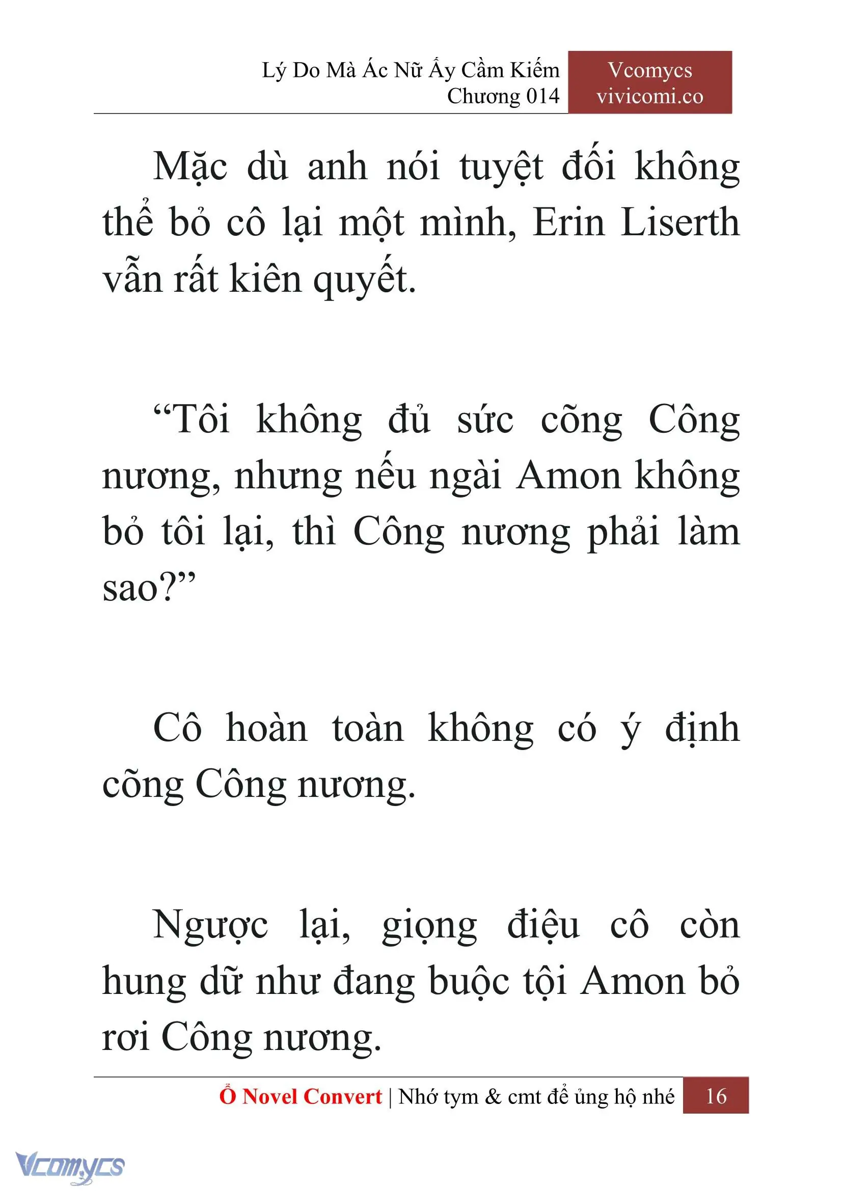 [Novel] Lý Do Mà Ác Nữ Ấy Cầm Kiếm Chapter 14 - Trang 19
