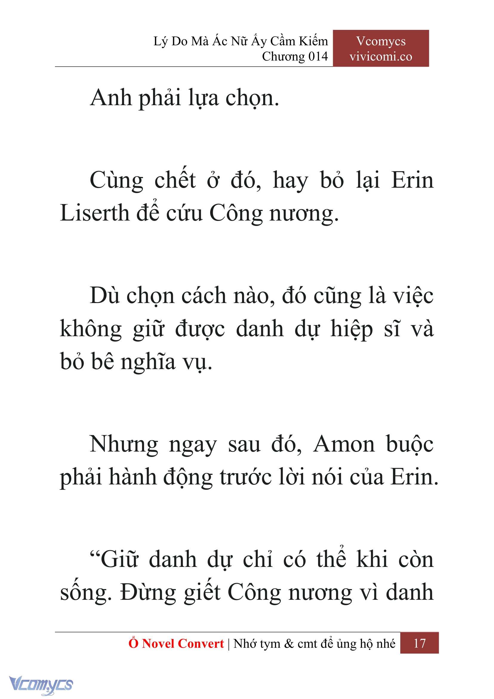 [Novel] Lý Do Mà Ác Nữ Ấy Cầm Kiếm Chapter 14 - Trang 20