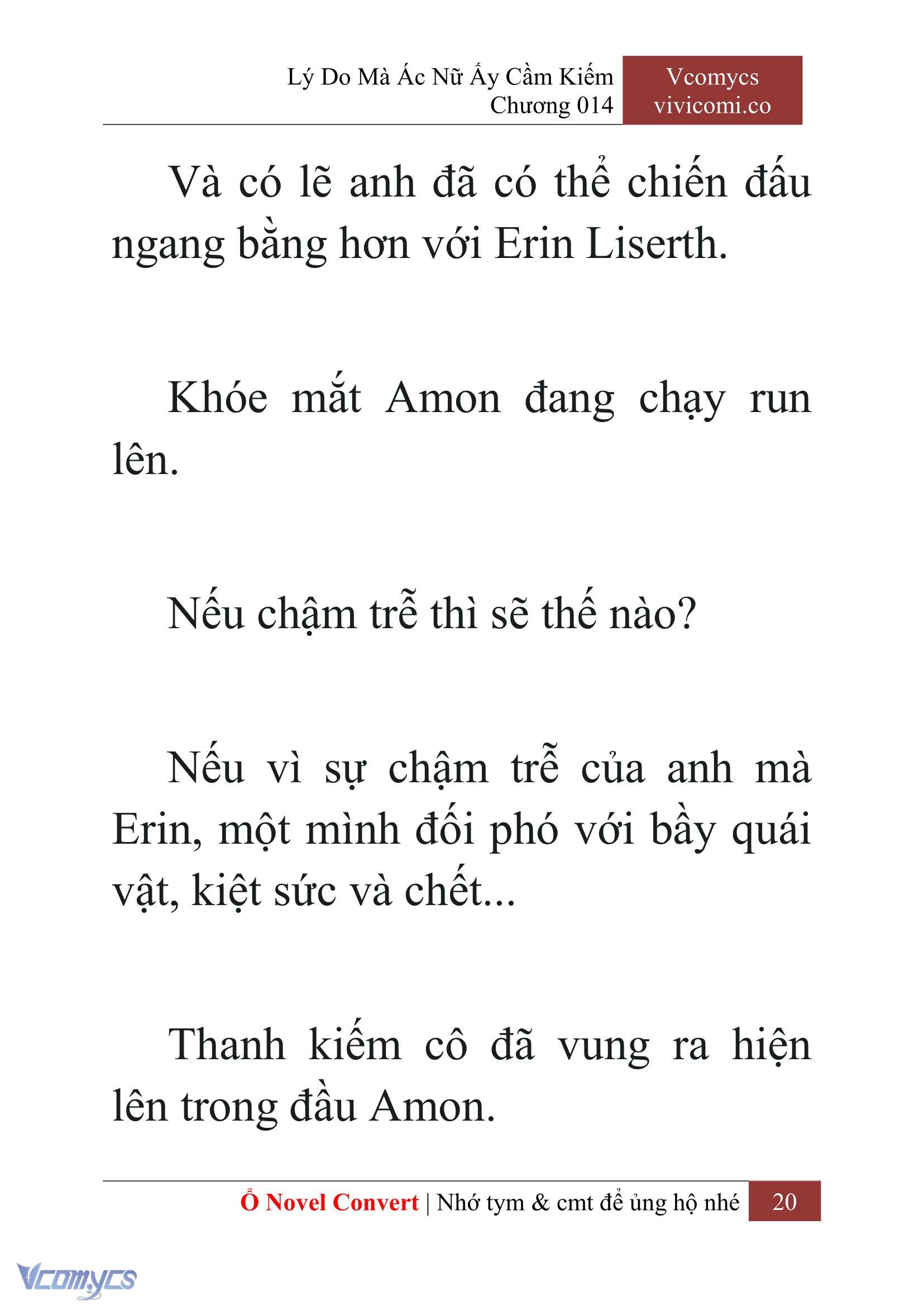 [Novel] Lý Do Mà Ác Nữ Ấy Cầm Kiếm Chapter 14 - Trang 23
