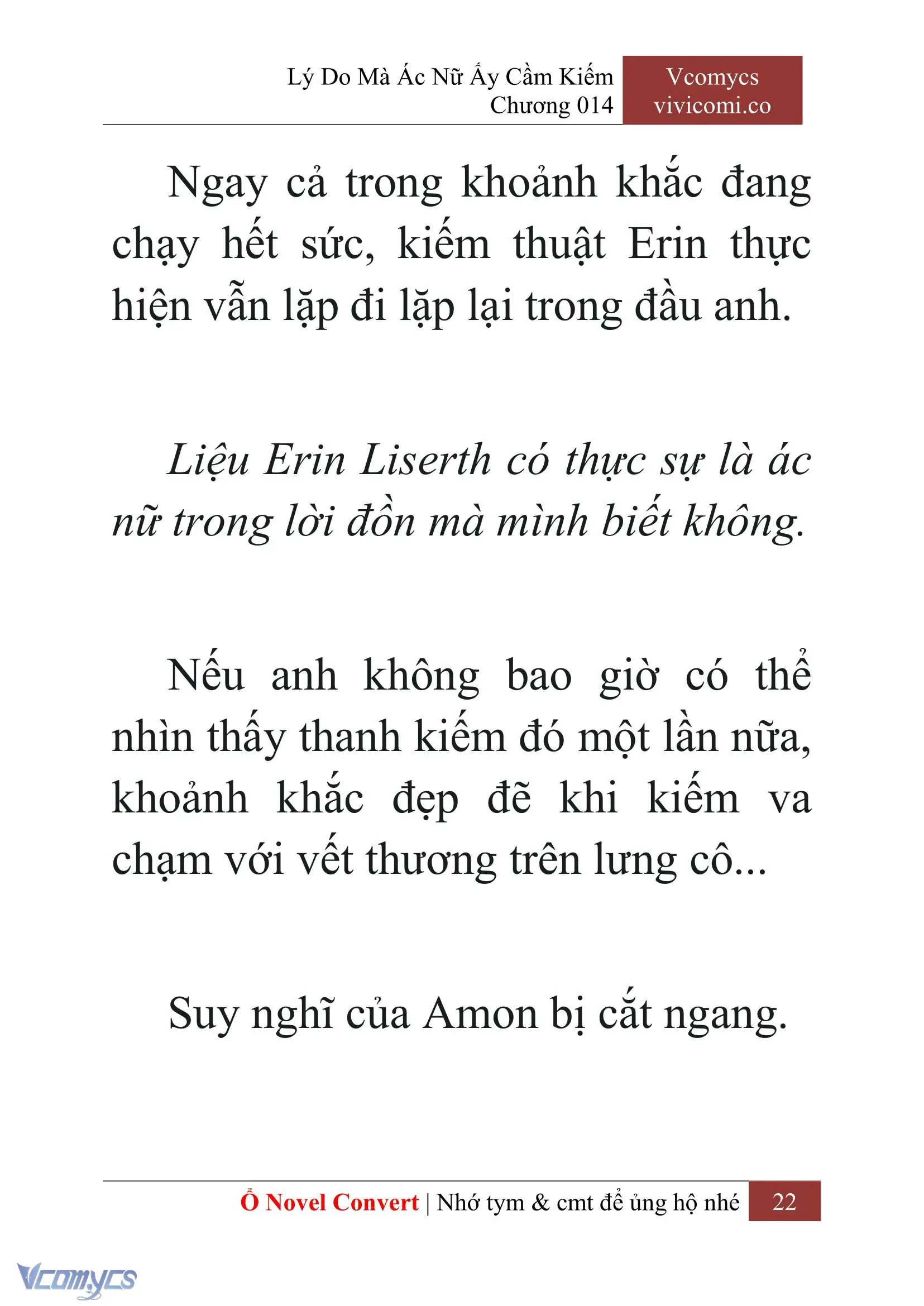 [Novel] Lý Do Mà Ác Nữ Ấy Cầm Kiếm Chapter 14 - Trang 25