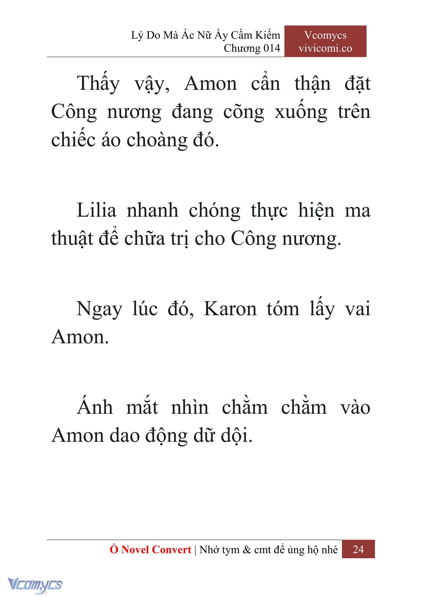 [Novel] Lý Do Mà Ác Nữ Ấy Cầm Kiếm Chapter 14 - Trang 27