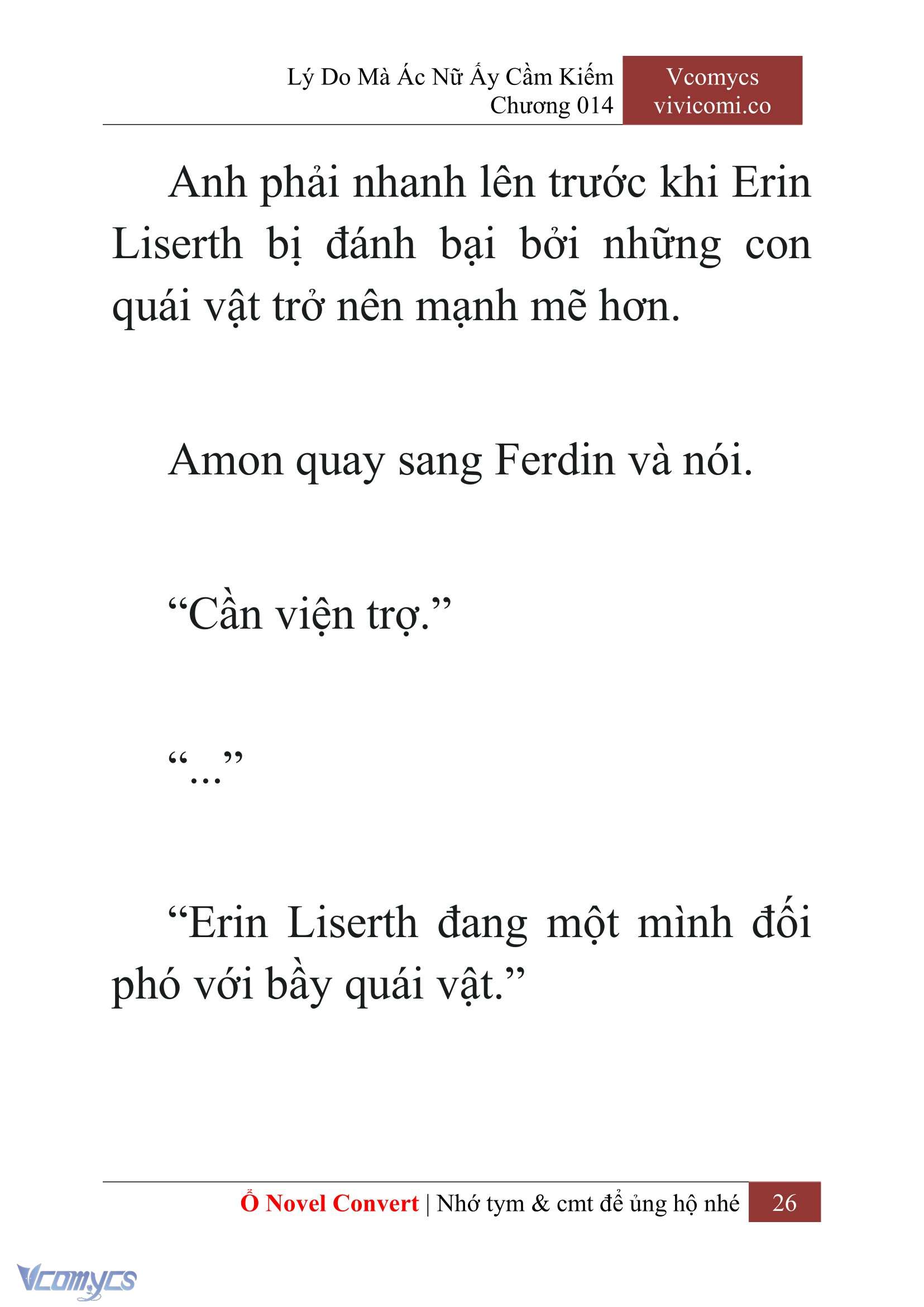 [Novel] Lý Do Mà Ác Nữ Ấy Cầm Kiếm Chapter 14 - Trang 29