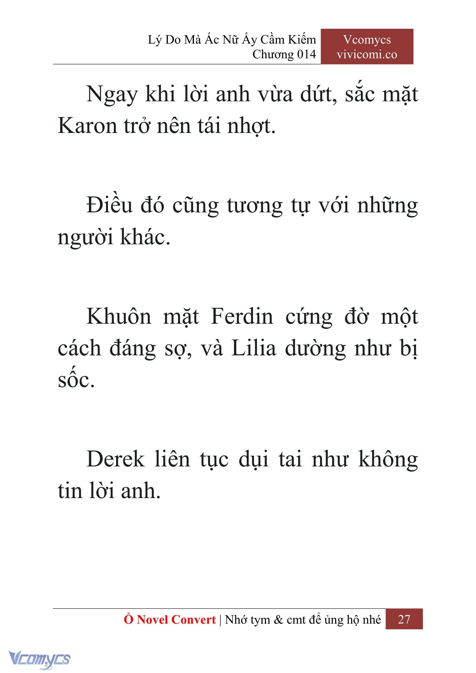 [Novel] Lý Do Mà Ác Nữ Ấy Cầm Kiếm Chapter 14 - Trang 30