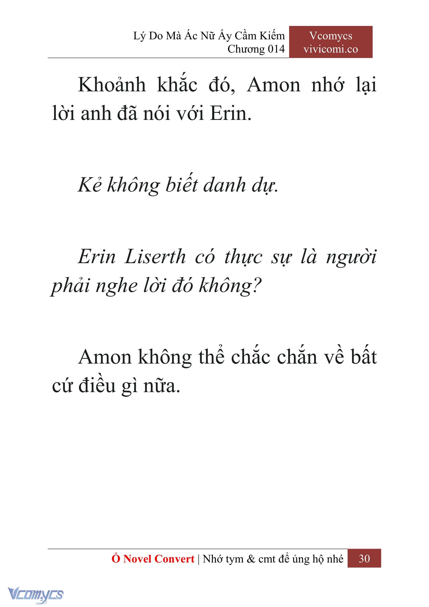 [Novel] Lý Do Mà Ác Nữ Ấy Cầm Kiếm Chapter 14 - Trang 33