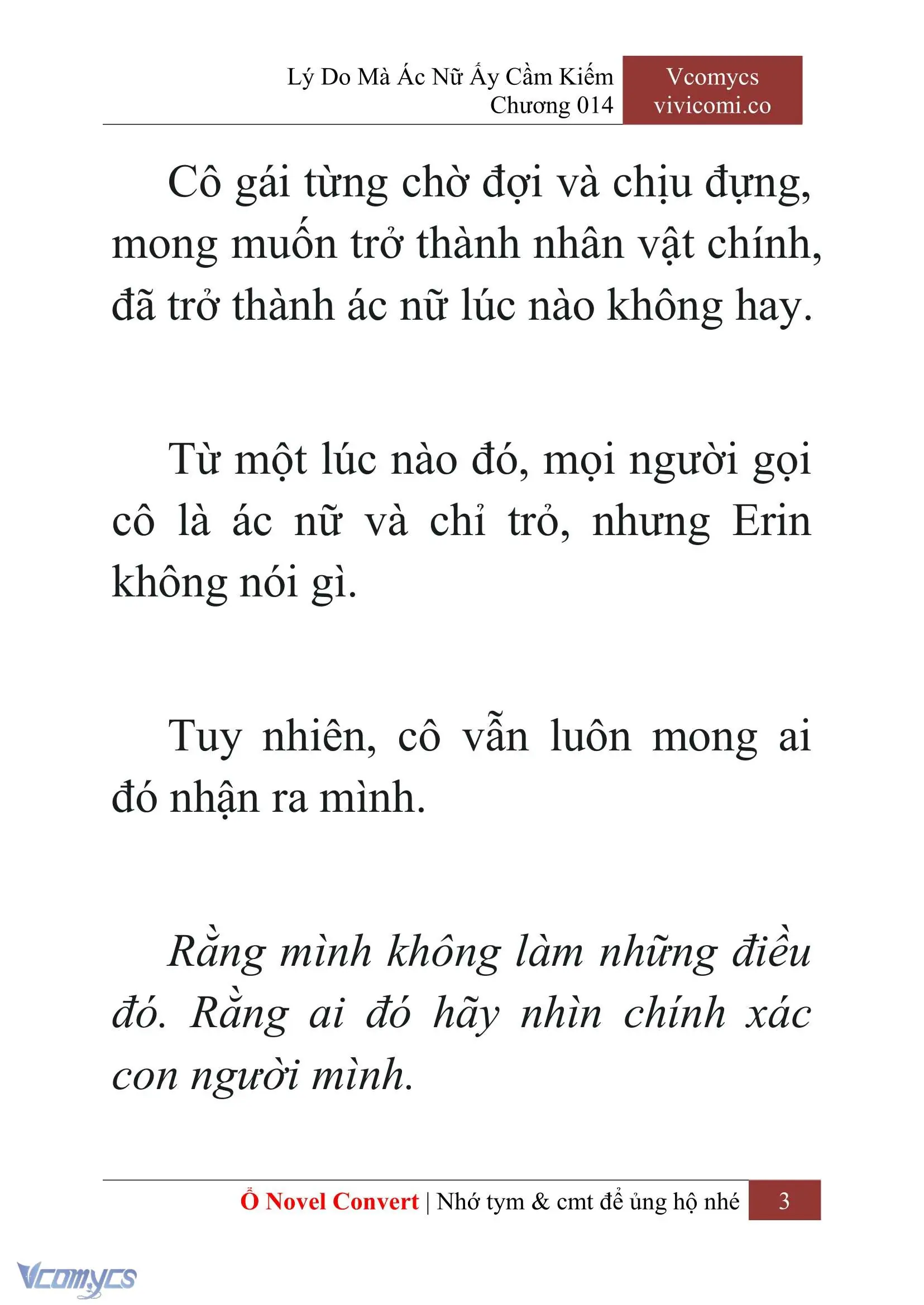 [Novel] Lý Do Mà Ác Nữ Ấy Cầm Kiếm Chapter 14 - Trang 6