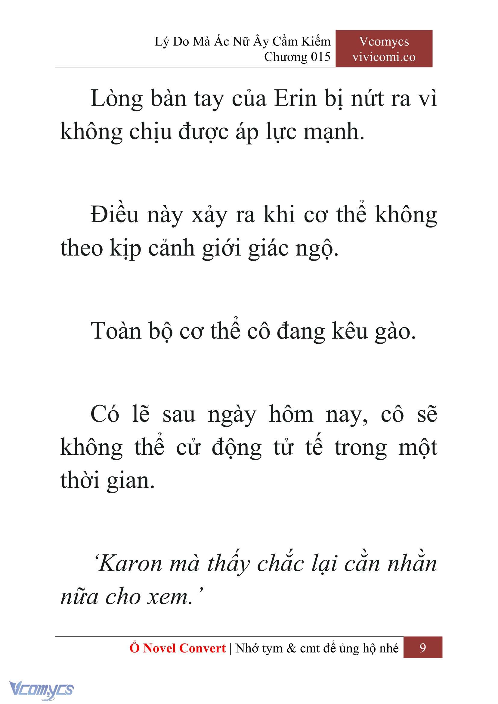 [Novel] Lý Do Mà Ác Nữ Ấy Cầm Kiếm Chapter 15 - Trang 12