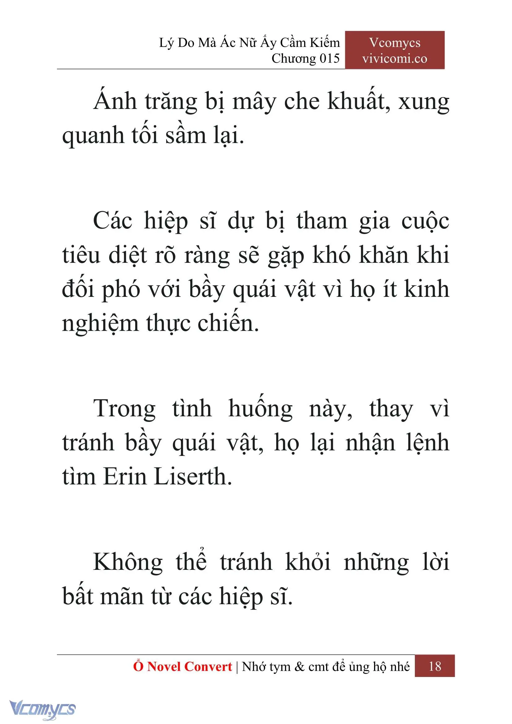 [Novel] Lý Do Mà Ác Nữ Ấy Cầm Kiếm Chapter 15 - Trang 21