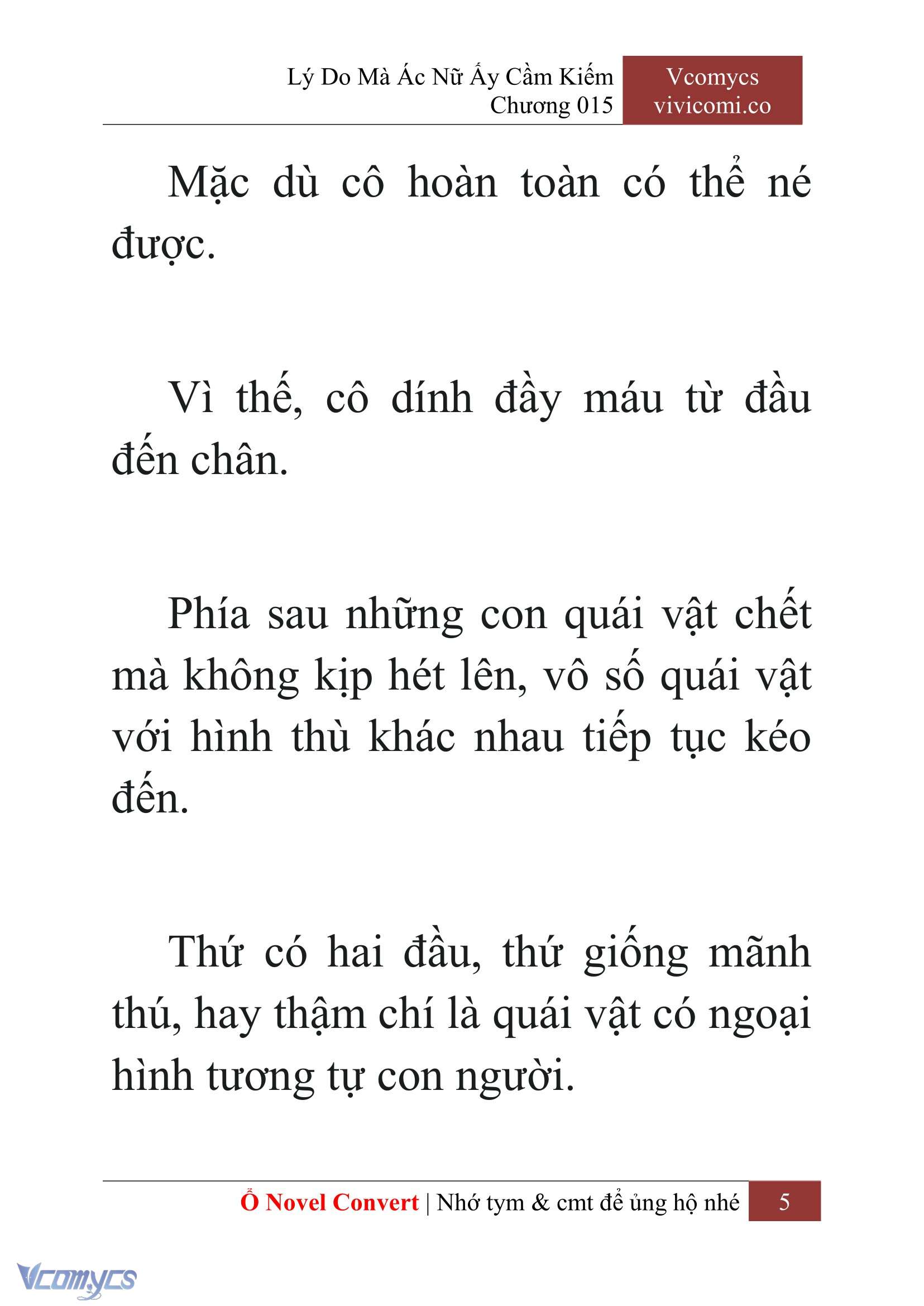 [Novel] Lý Do Mà Ác Nữ Ấy Cầm Kiếm Chapter 15 - Trang 8