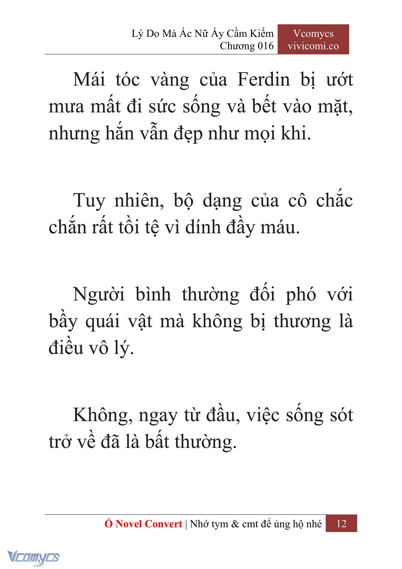 [Novel] Lý Do Mà Ác Nữ Ấy Cầm Kiếm Chapter 16 - Trang 15
