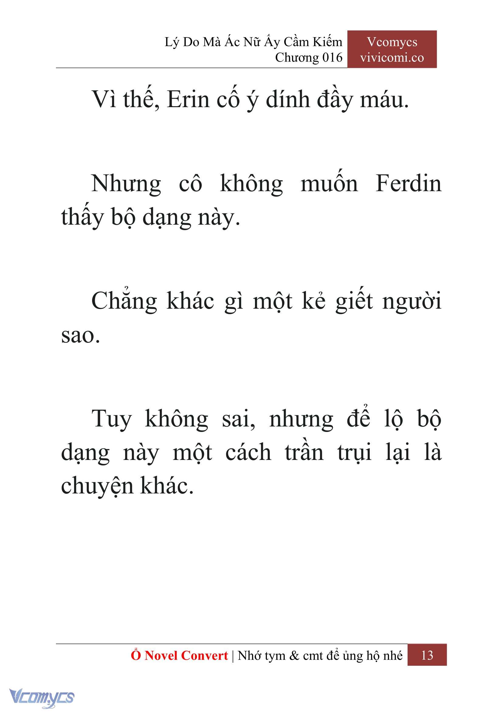[Novel] Lý Do Mà Ác Nữ Ấy Cầm Kiếm Chapter 16 - Trang 16