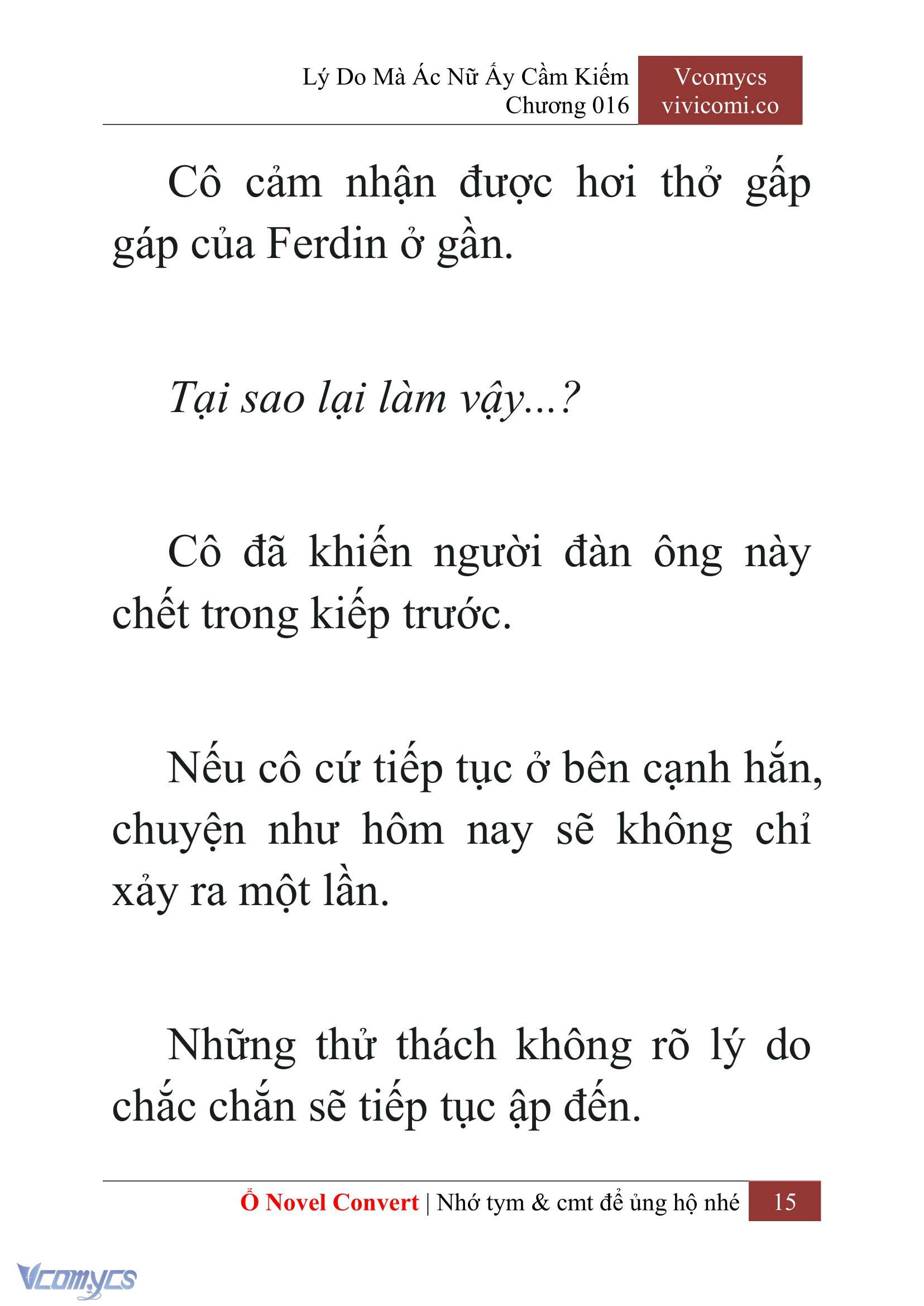 [Novel] Lý Do Mà Ác Nữ Ấy Cầm Kiếm Chapter 16 - Trang 18