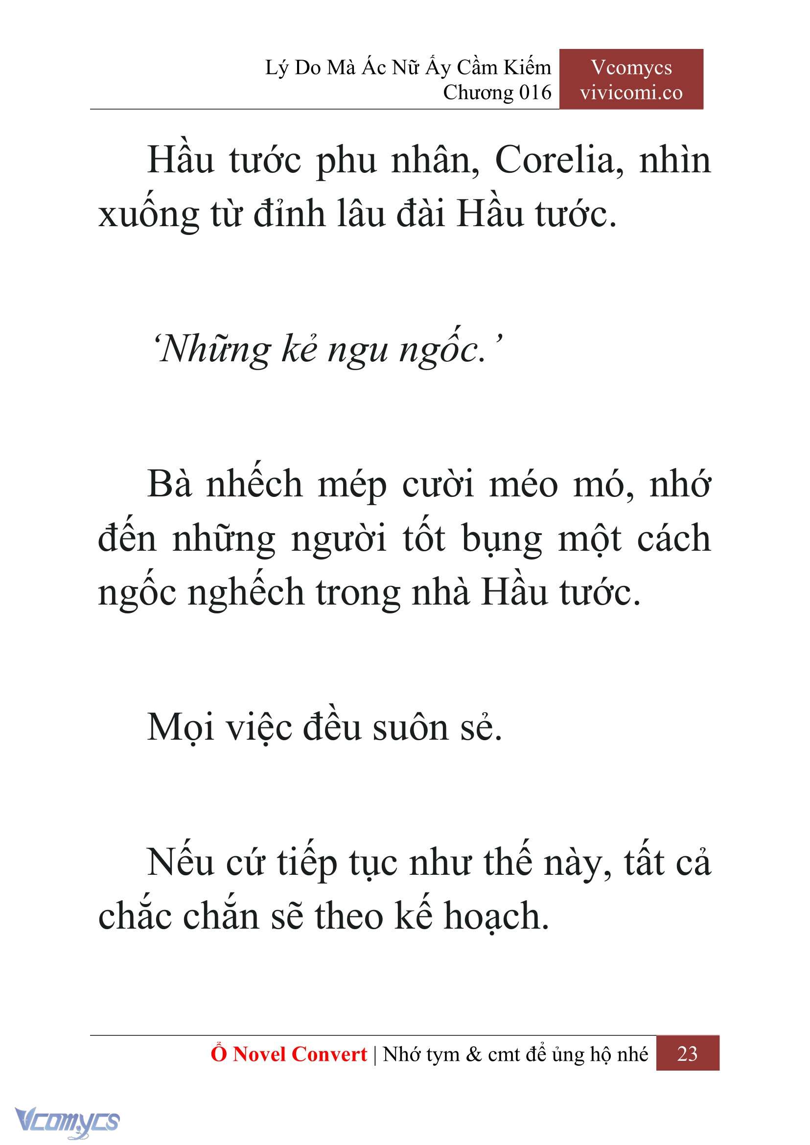 [Novel] Lý Do Mà Ác Nữ Ấy Cầm Kiếm Chapter 16 - Trang 26