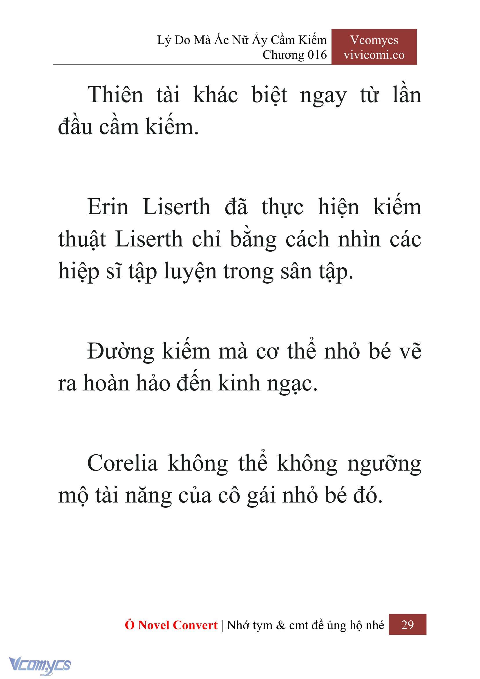[Novel] Lý Do Mà Ác Nữ Ấy Cầm Kiếm Chapter 16 - Trang 32