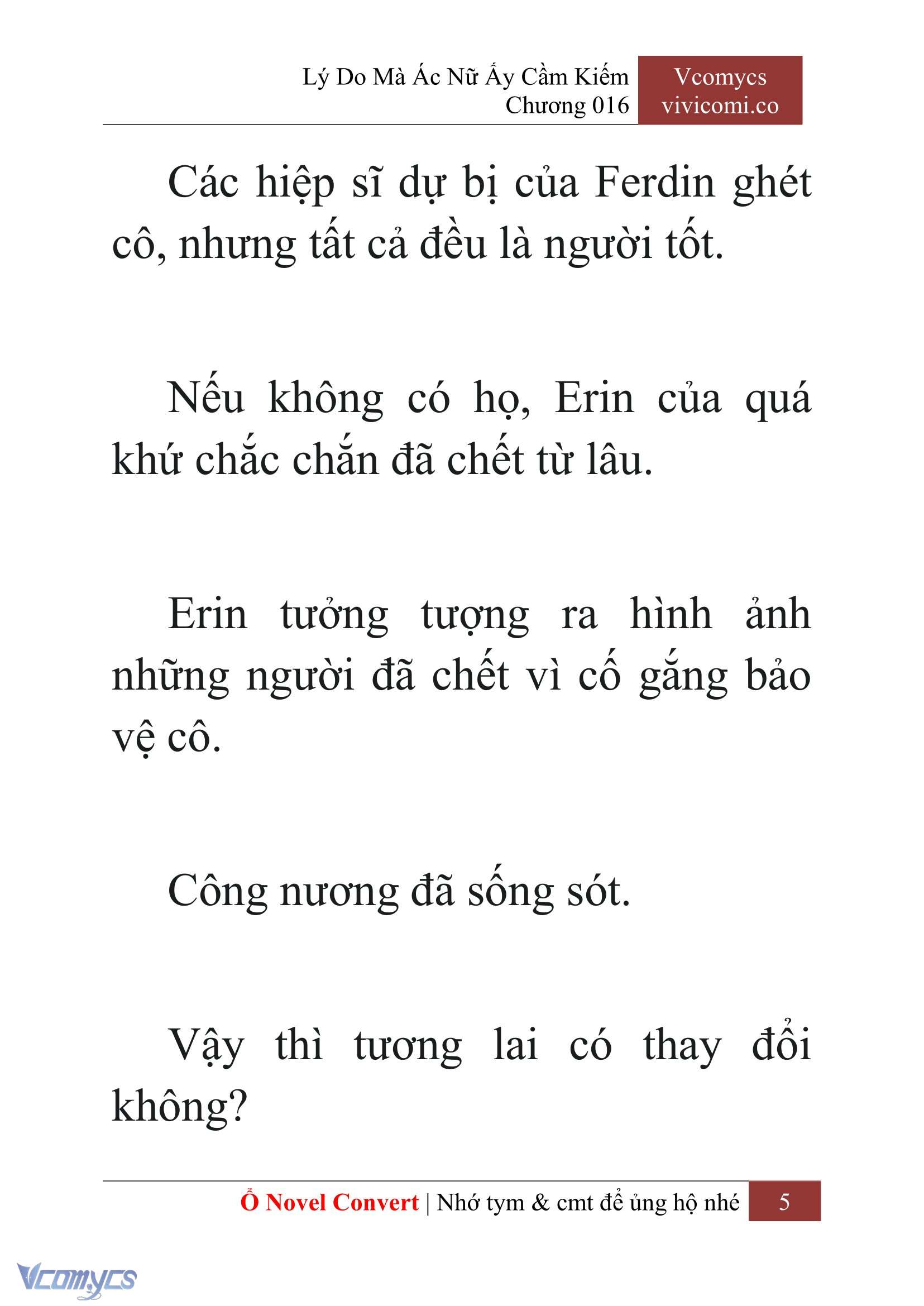 [Novel] Lý Do Mà Ác Nữ Ấy Cầm Kiếm Chapter 16 - Trang 8