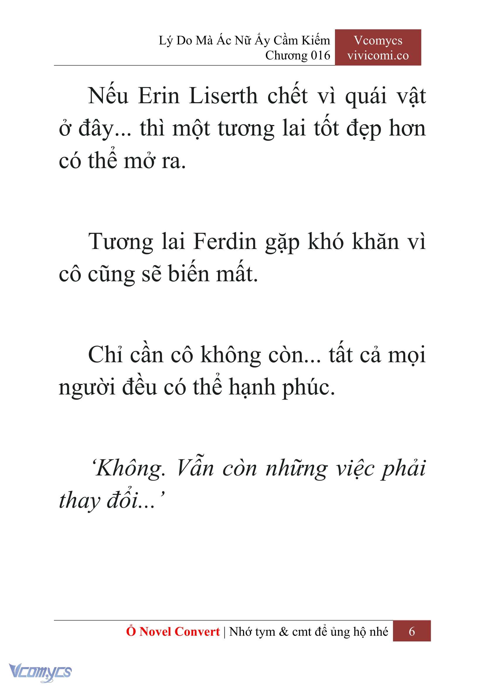 [Novel] Lý Do Mà Ác Nữ Ấy Cầm Kiếm Chapter 16 - Trang 9