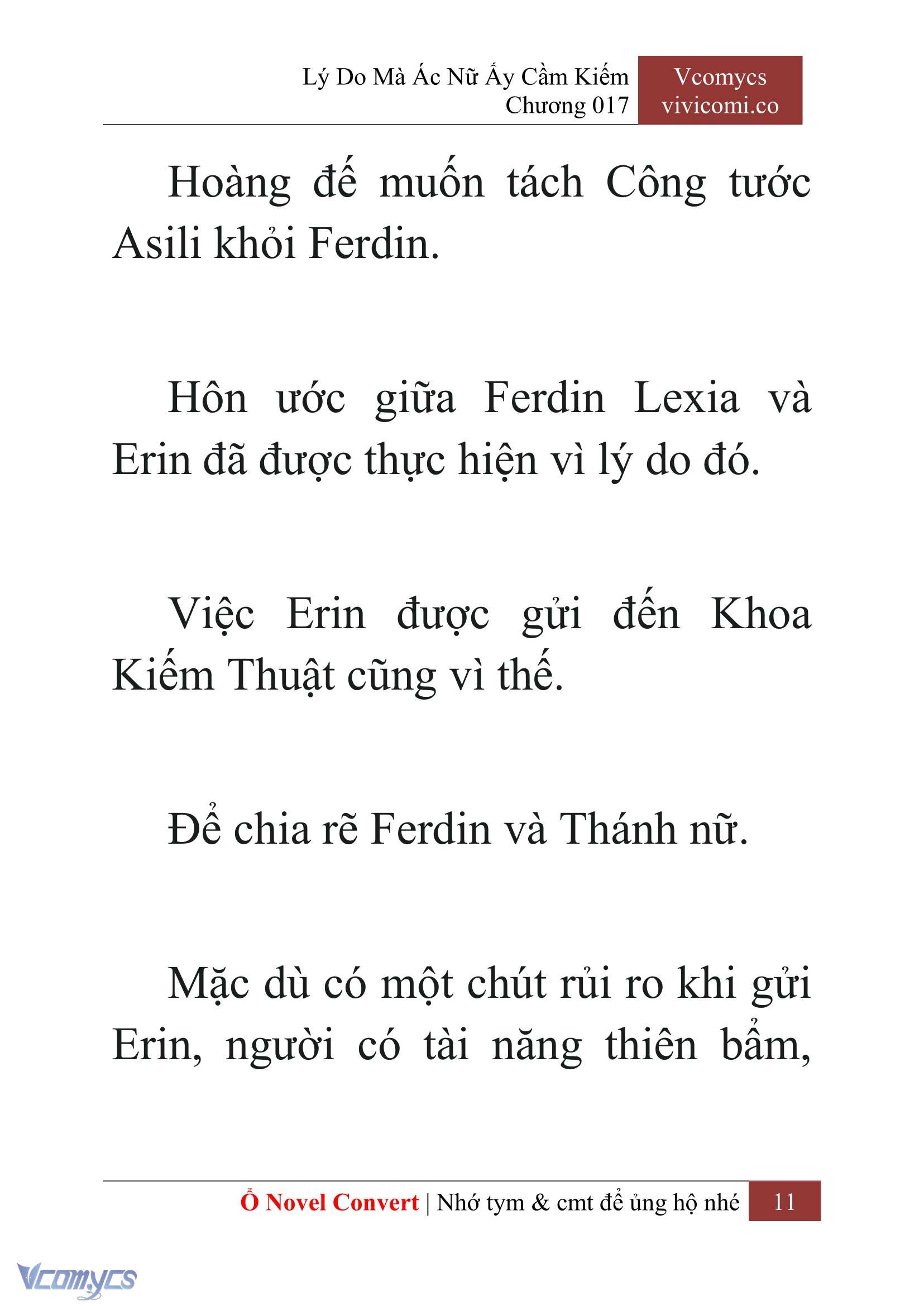 [Novel] Lý Do Mà Ác Nữ Ấy Cầm Kiếm Chapter 17 - Trang 14