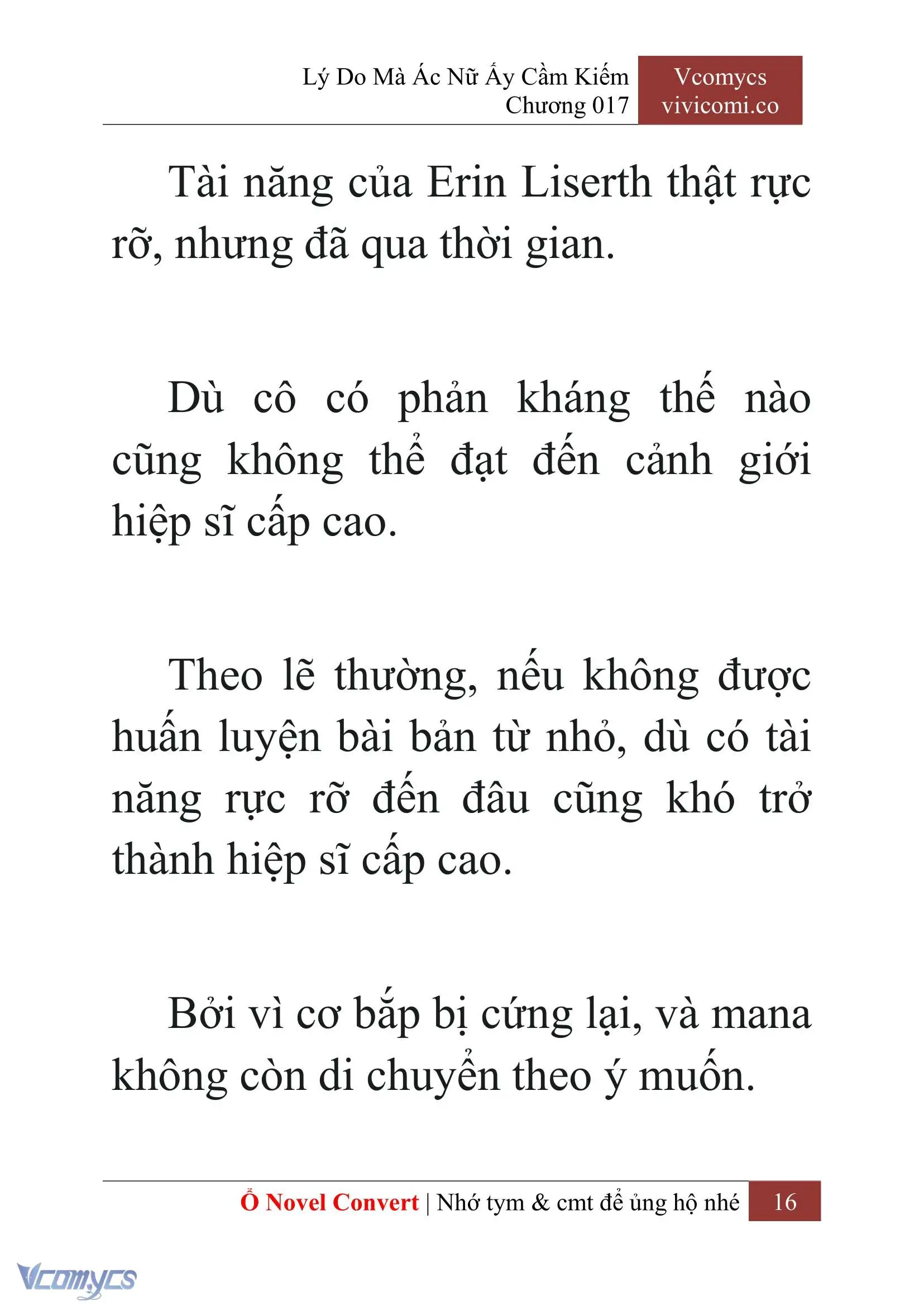 [Novel] Lý Do Mà Ác Nữ Ấy Cầm Kiếm Chapter 17 - Trang 19