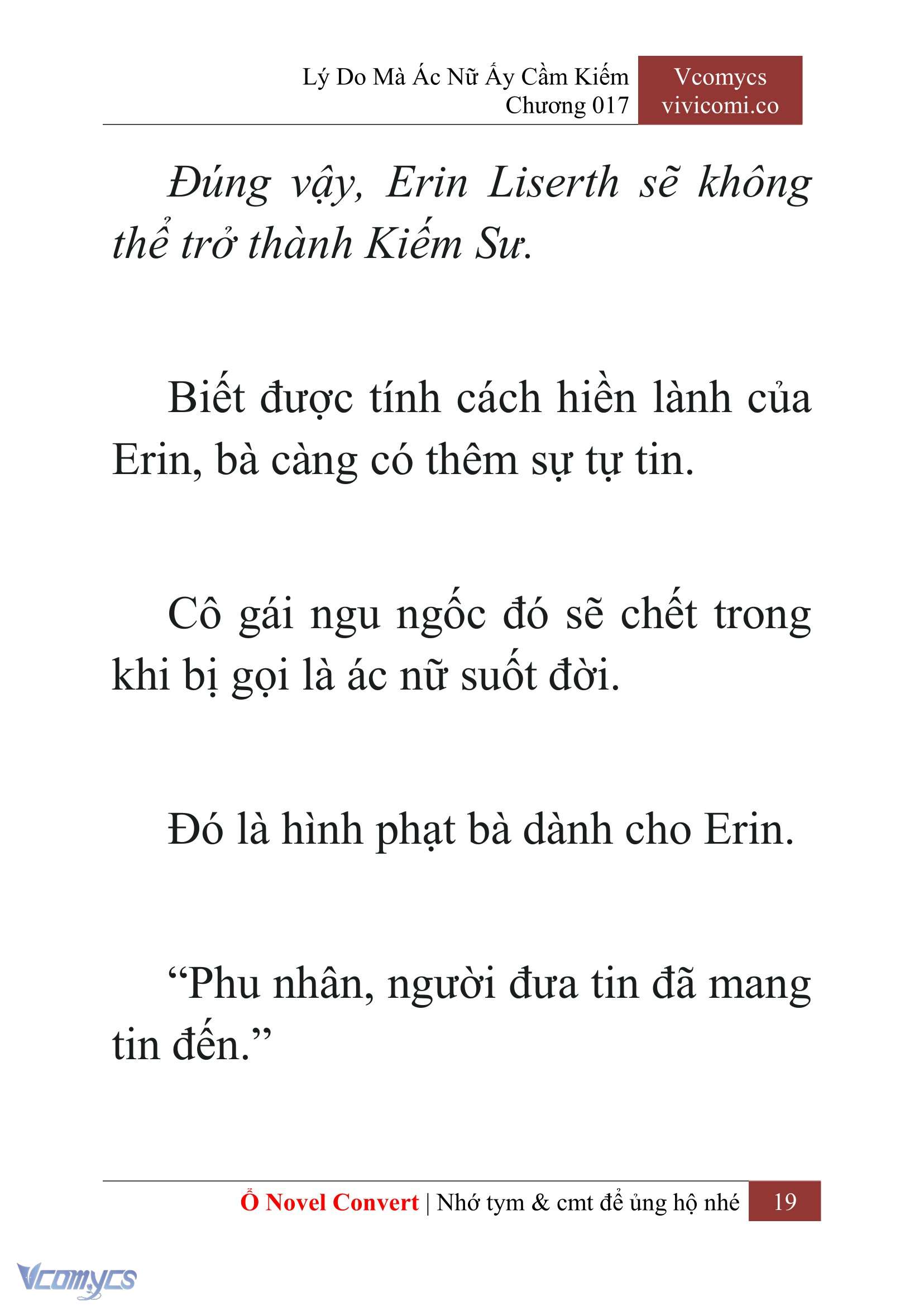 [Novel] Lý Do Mà Ác Nữ Ấy Cầm Kiếm Chapter 17 - Trang 22