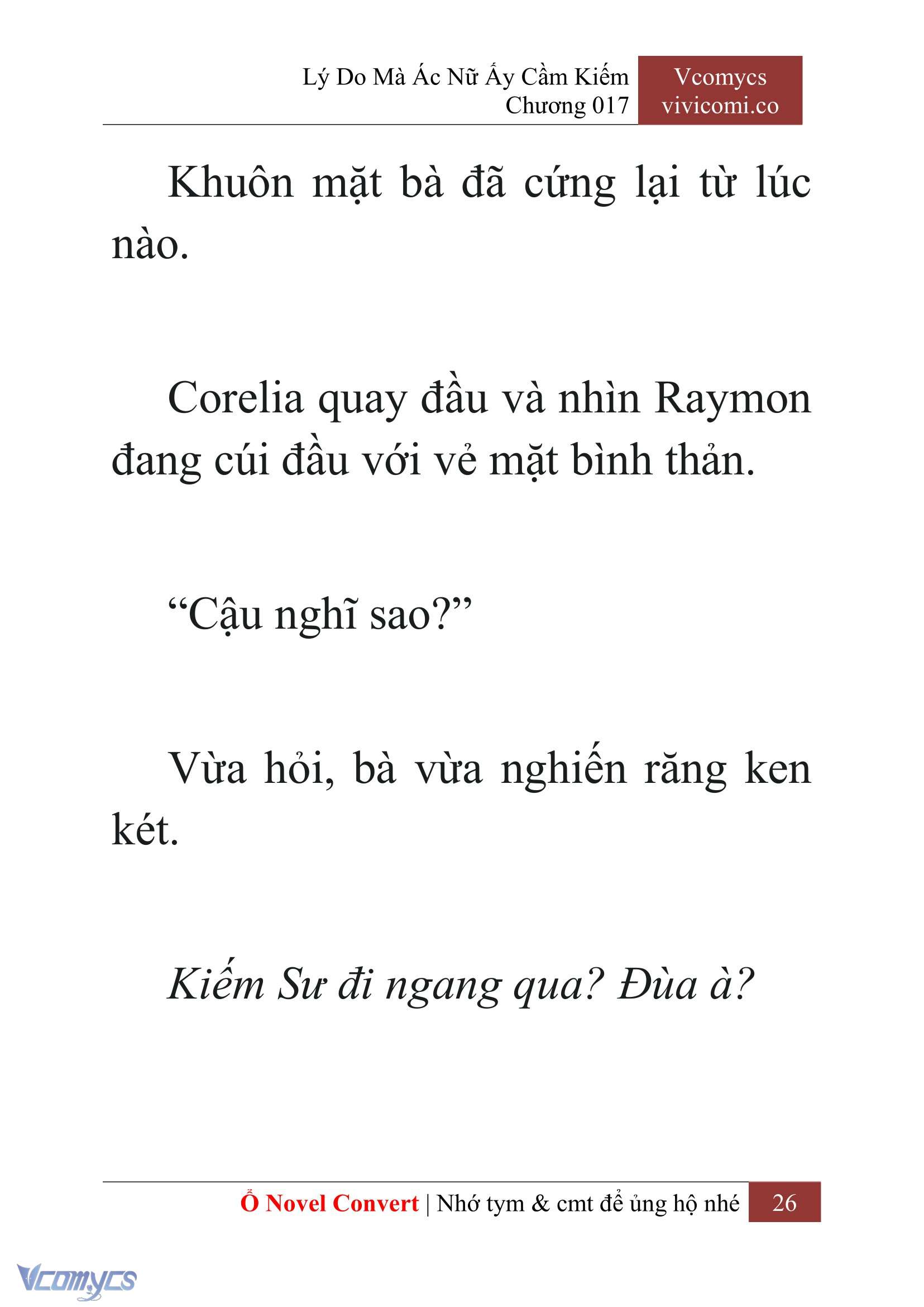 [Novel] Lý Do Mà Ác Nữ Ấy Cầm Kiếm Chapter 17 - Trang 29
