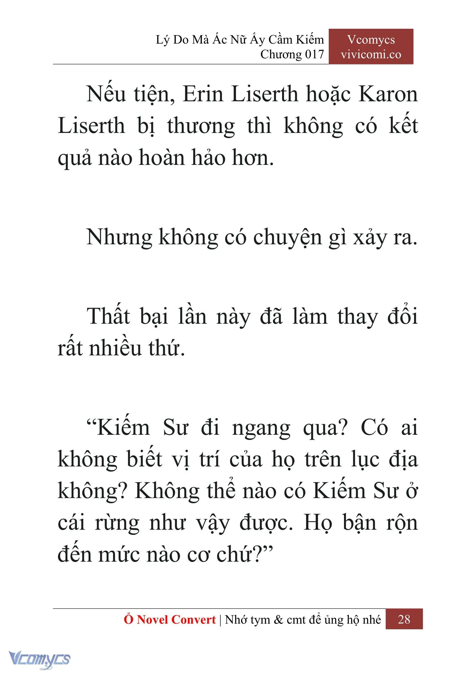 [Novel] Lý Do Mà Ác Nữ Ấy Cầm Kiếm Chapter 17 - Trang 31
