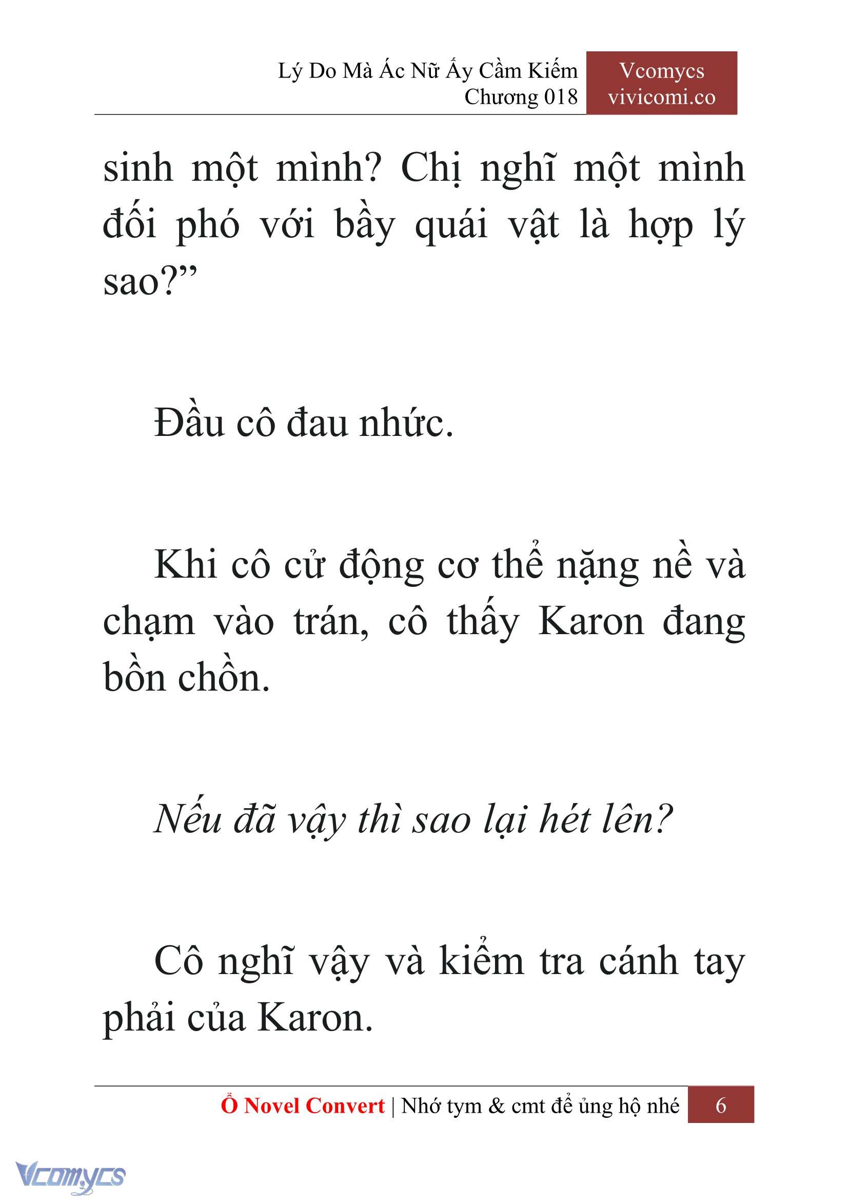 [Novel] Lý Do Mà Ác Nữ Ấy Cầm Kiếm Chapter 18 - Trang 9