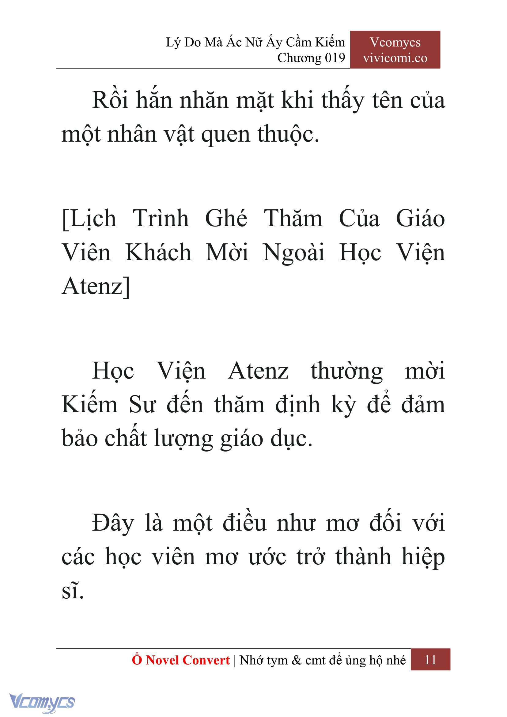 [Novel] Lý Do Mà Ác Nữ Ấy Cầm Kiếm Chapter 19 - Trang 13