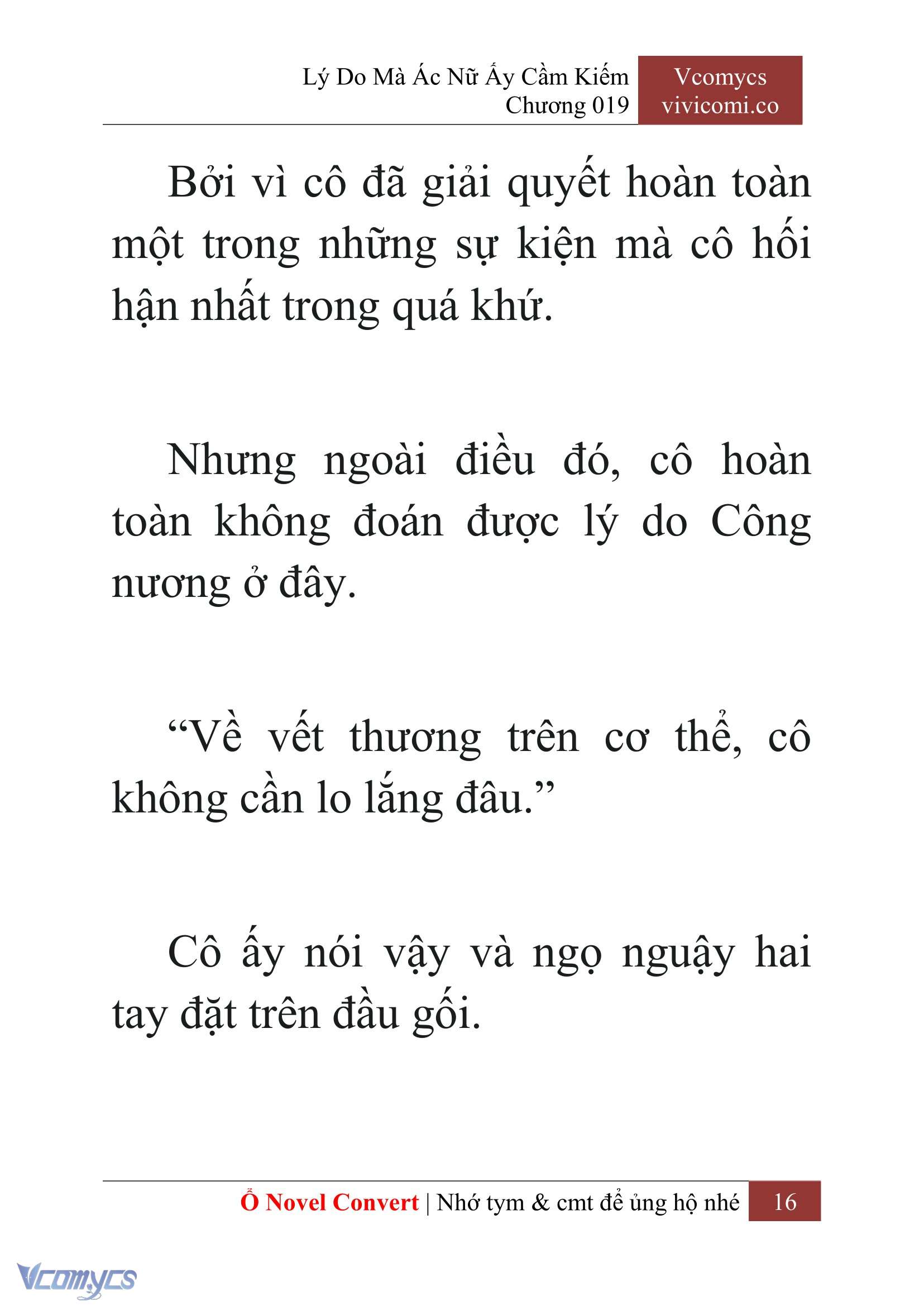 [Novel] Lý Do Mà Ác Nữ Ấy Cầm Kiếm Chapter 19 - Trang 18