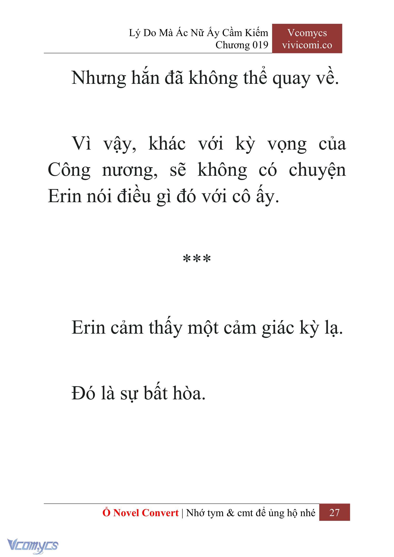 [Novel] Lý Do Mà Ác Nữ Ấy Cầm Kiếm Chapter 19 - Trang 29