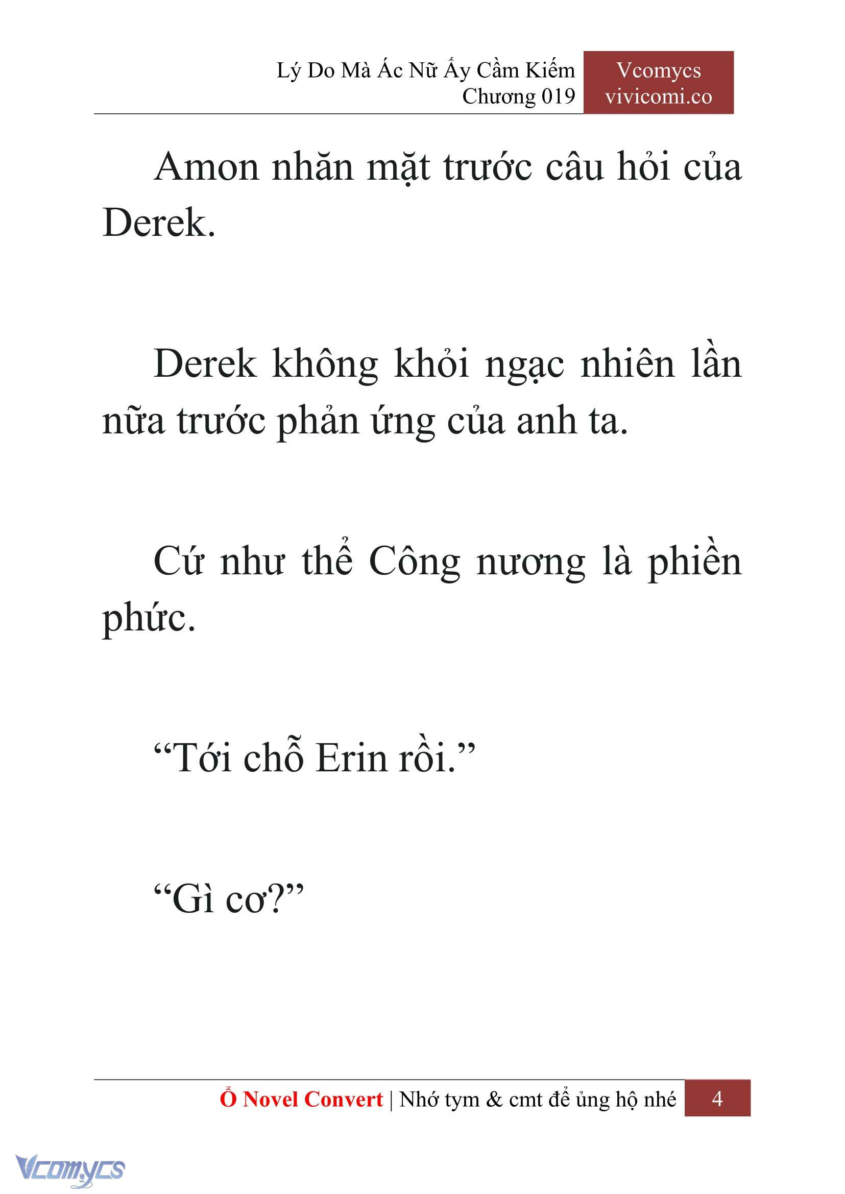 [Novel] Lý Do Mà Ác Nữ Ấy Cầm Kiếm Chapter 19 - Trang 6