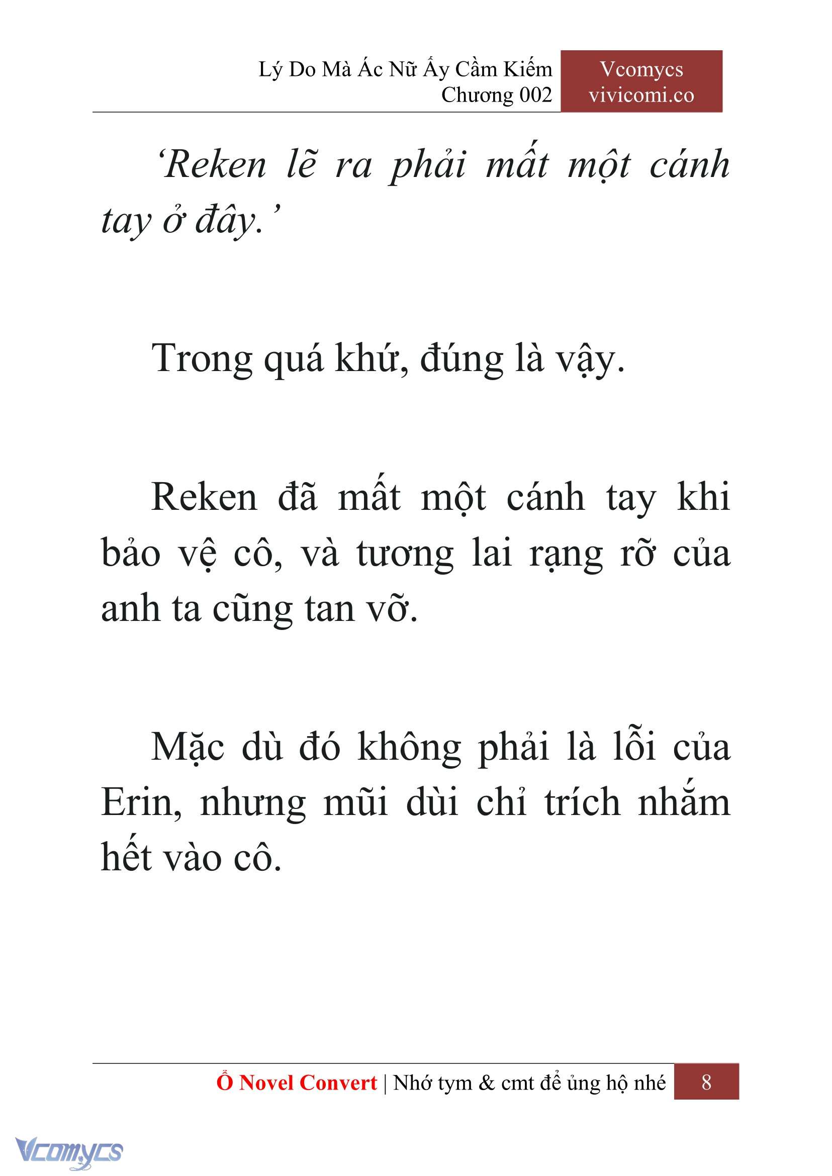 [Novel] Lý Do Mà Ác Nữ Ấy Cầm Kiếm Chapter 2 - Trang 11