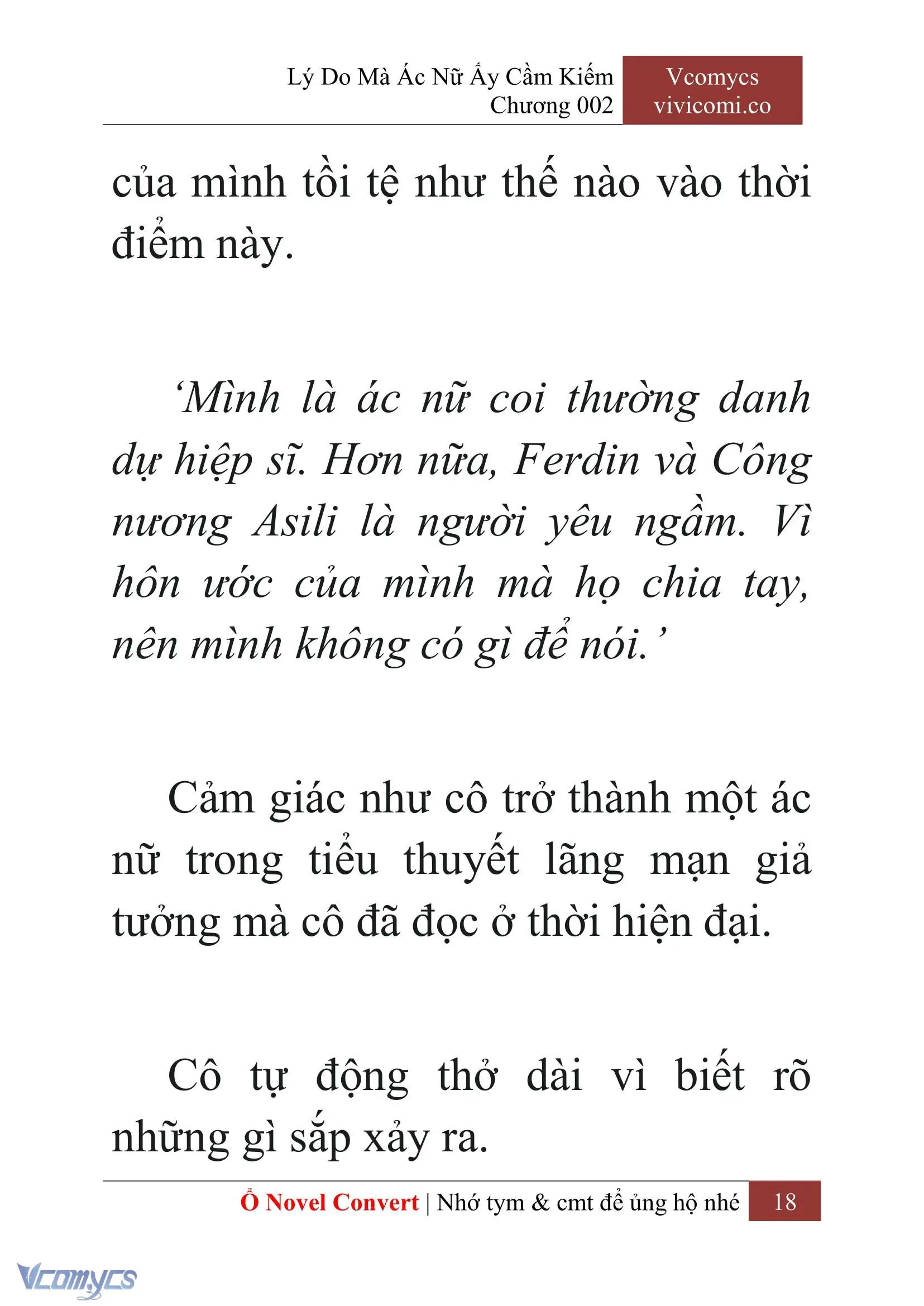 [Novel] Lý Do Mà Ác Nữ Ấy Cầm Kiếm Chapter 2 - Trang 21