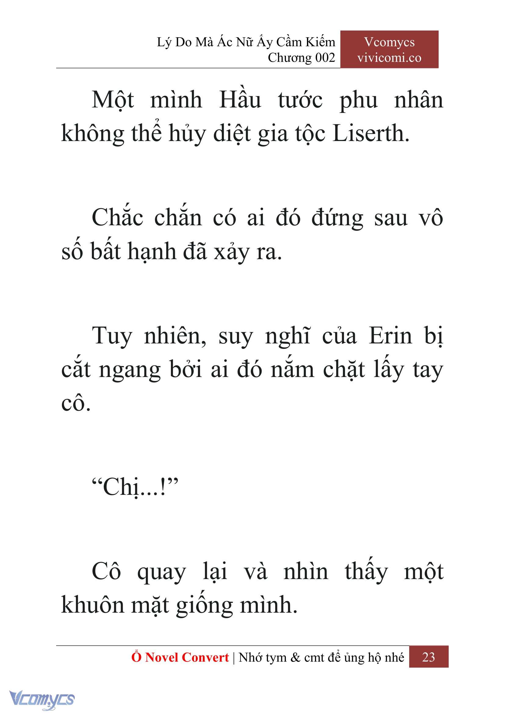 [Novel] Lý Do Mà Ác Nữ Ấy Cầm Kiếm Chapter 2 - Trang 26
