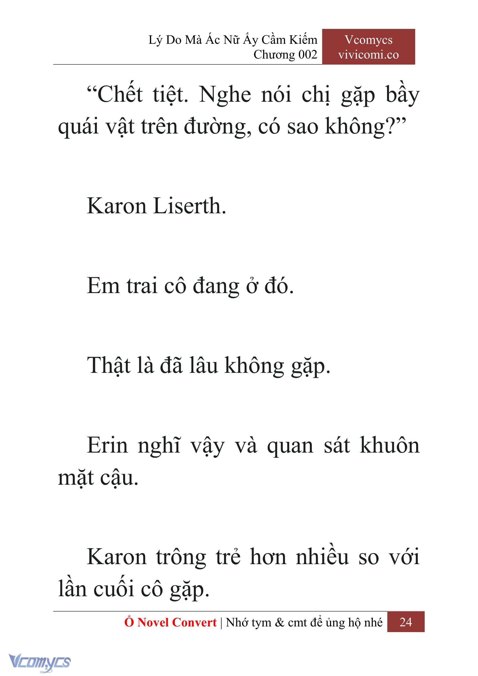 [Novel] Lý Do Mà Ác Nữ Ấy Cầm Kiếm Chapter 2 - Trang 27