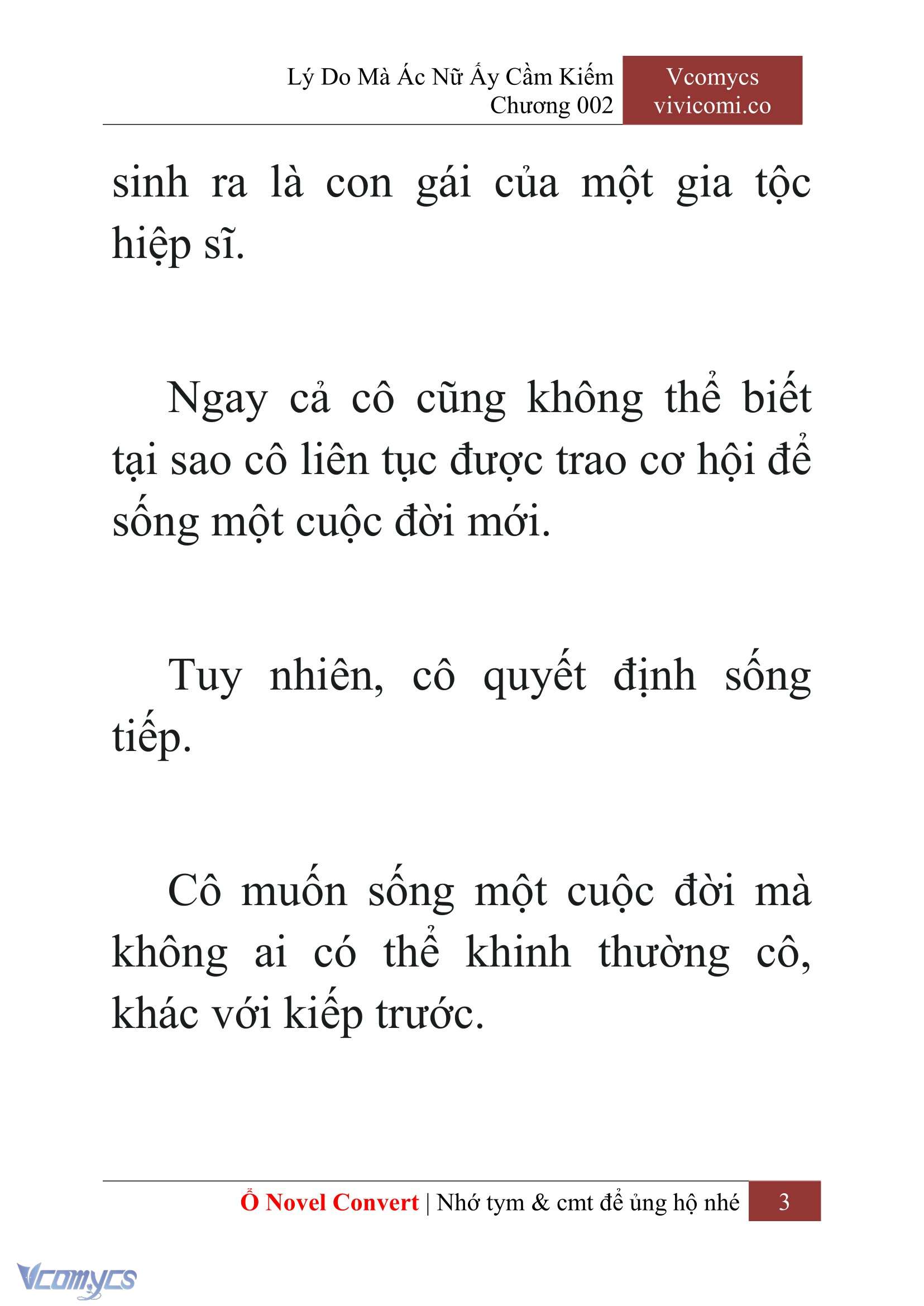 [Novel] Lý Do Mà Ác Nữ Ấy Cầm Kiếm Chapter 2 - Trang 6