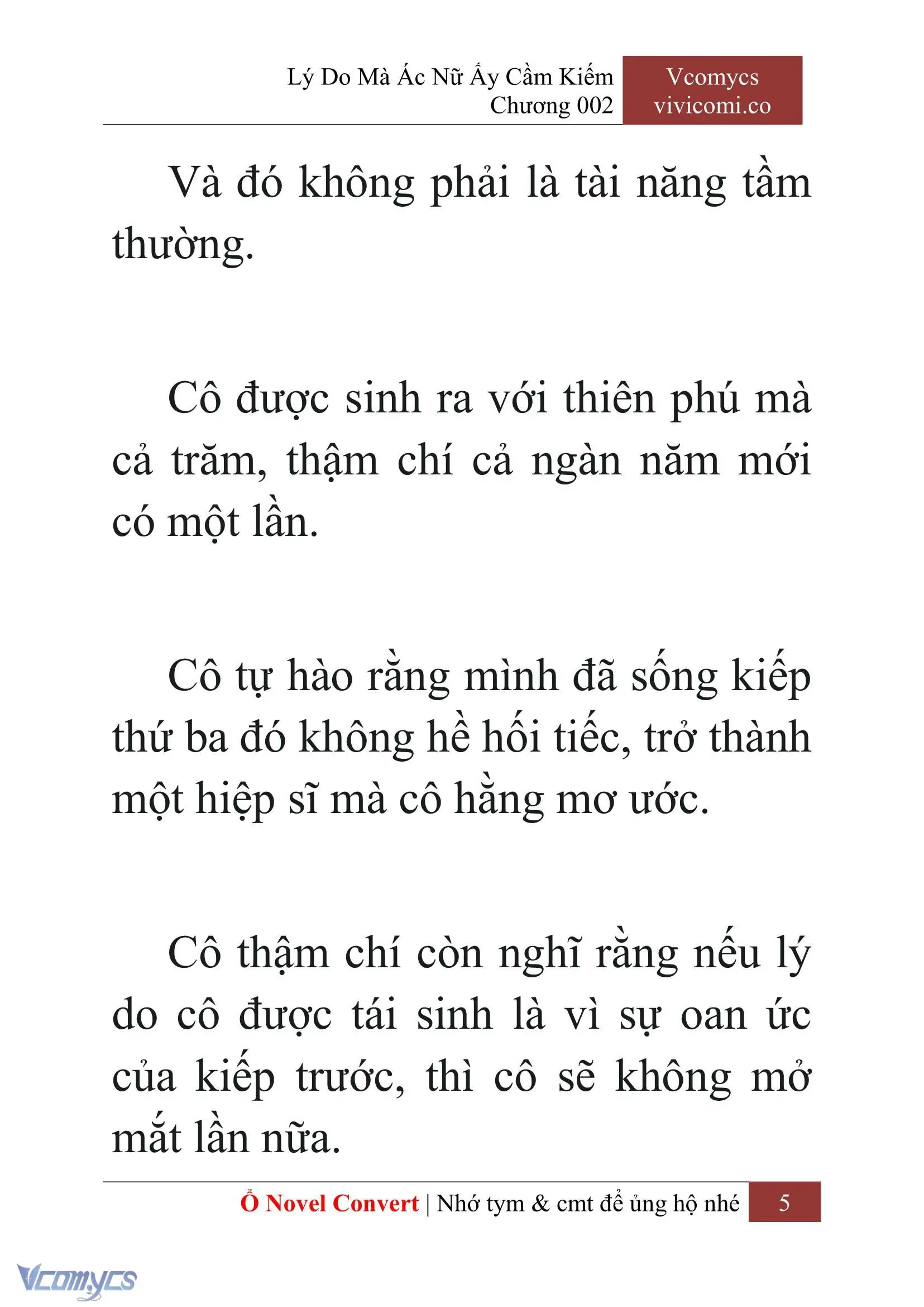 [Novel] Lý Do Mà Ác Nữ Ấy Cầm Kiếm Chapter 2 - Trang 8