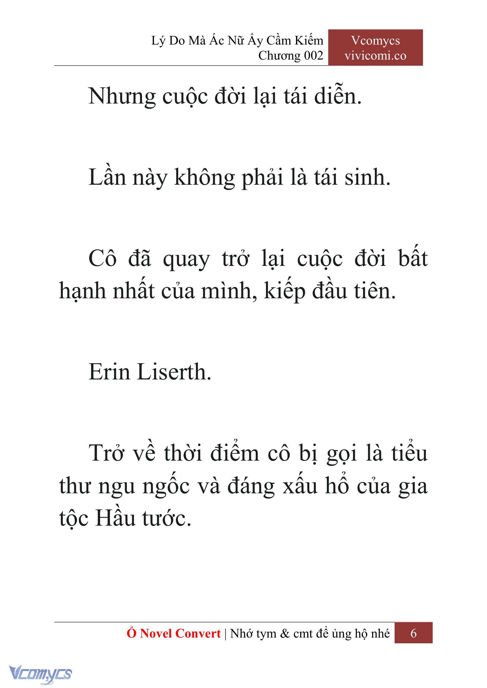 [Novel] Lý Do Mà Ác Nữ Ấy Cầm Kiếm Chapter 2 - Trang 9