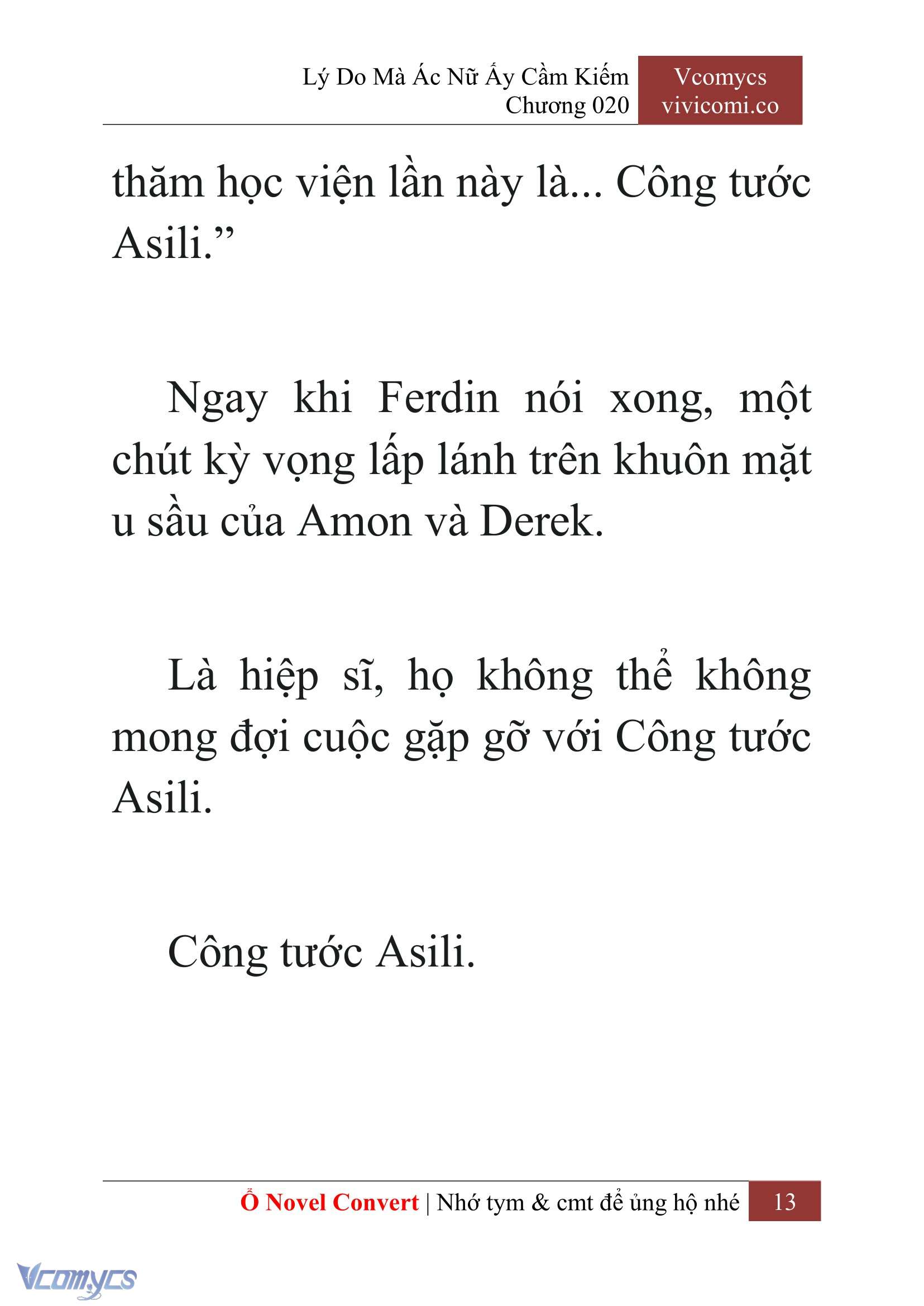 [Novel] Lý Do Mà Ác Nữ Ấy Cầm Kiếm Chapter 20 - Trang 16