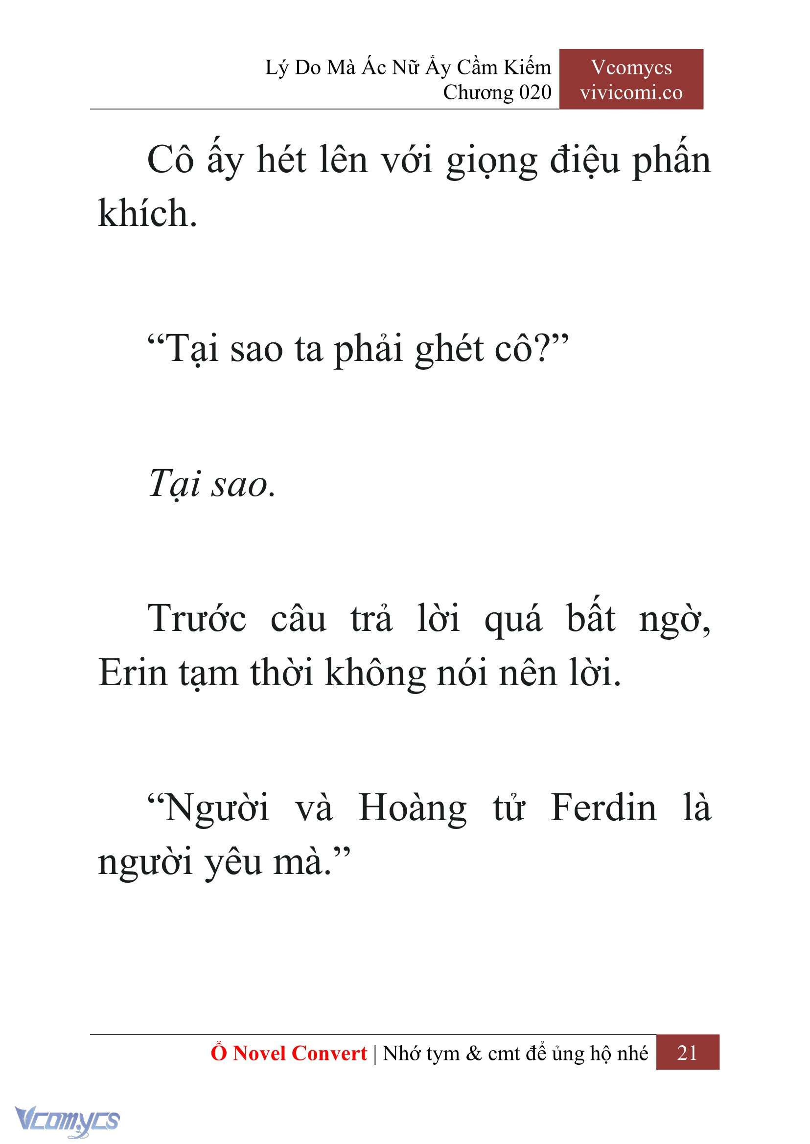 [Novel] Lý Do Mà Ác Nữ Ấy Cầm Kiếm Chapter 20 - Trang 24