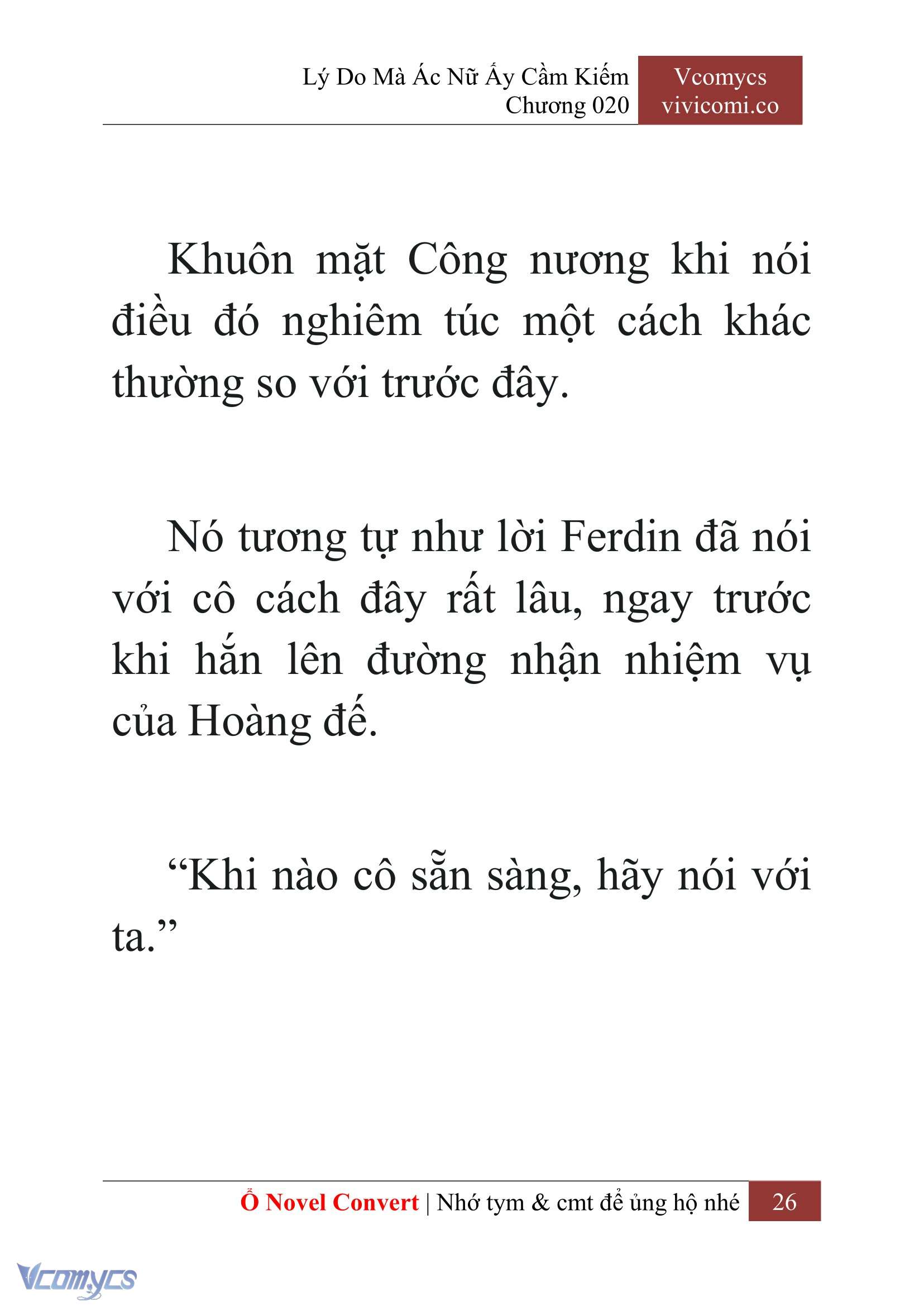 [Novel] Lý Do Mà Ác Nữ Ấy Cầm Kiếm Chapter 20 - Trang 29