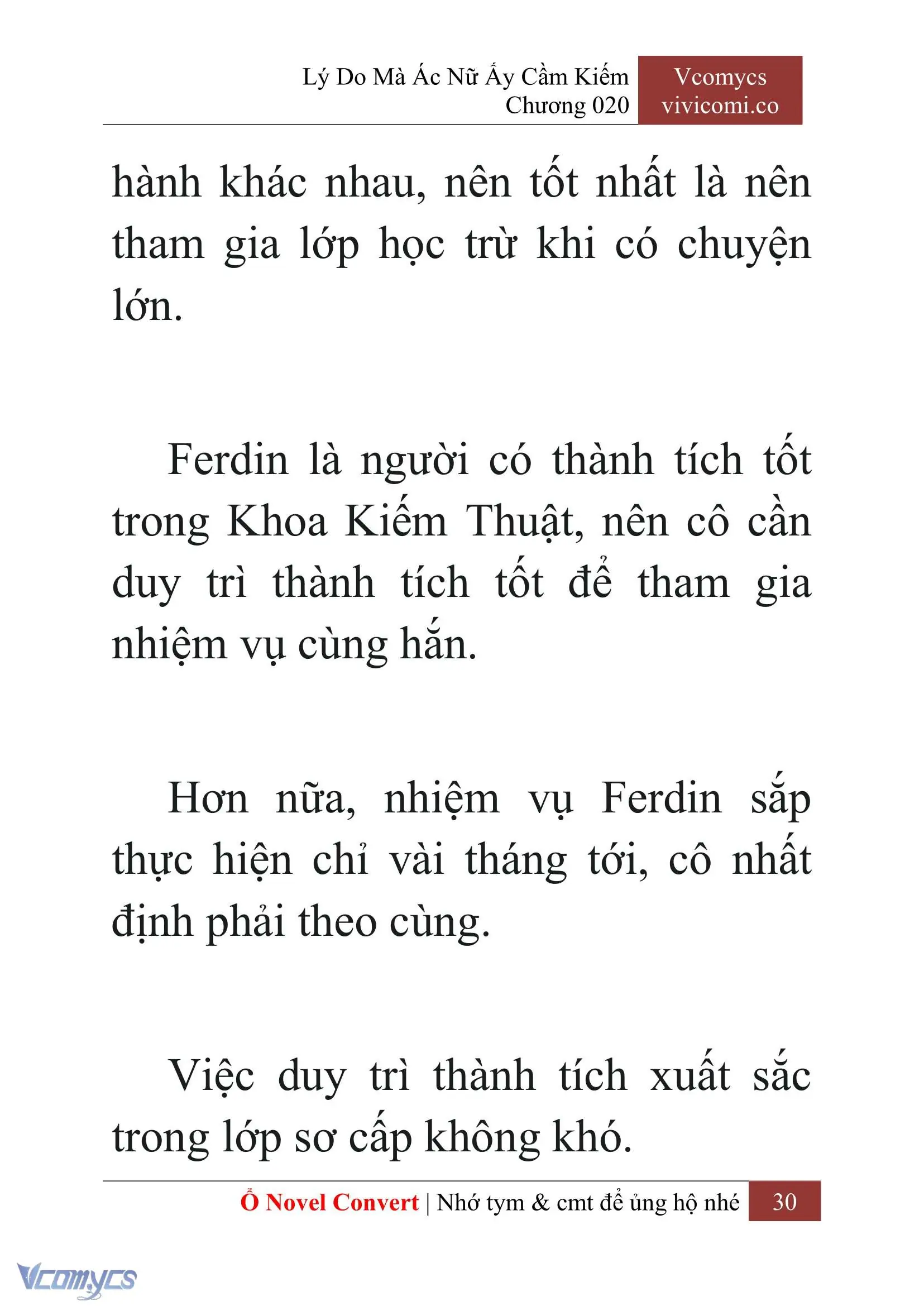 [Novel] Lý Do Mà Ác Nữ Ấy Cầm Kiếm Chapter 20 - Trang 33