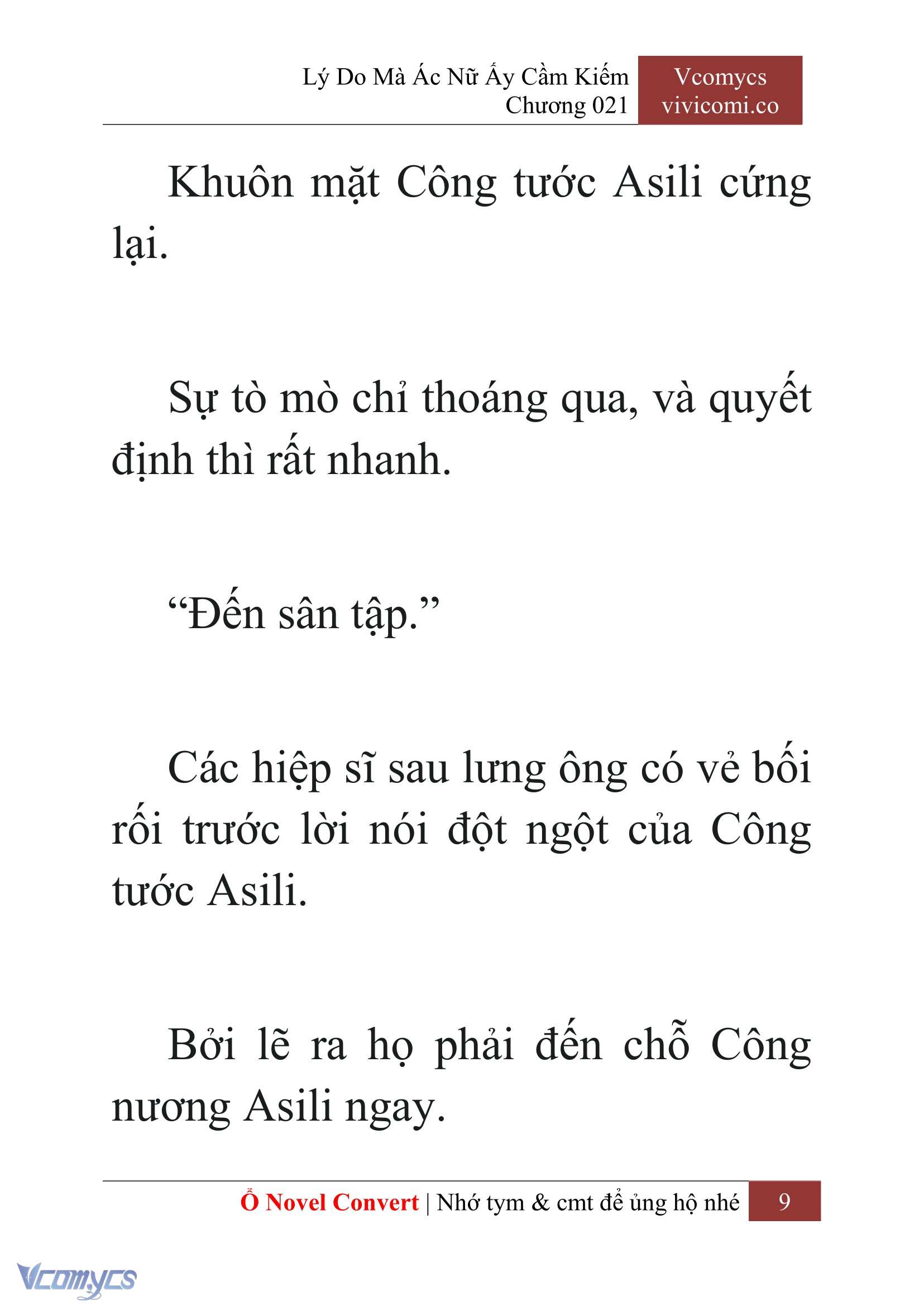 [Novel] Lý Do Mà Ác Nữ Ấy Cầm Kiếm Chapter 21 - Trang 12