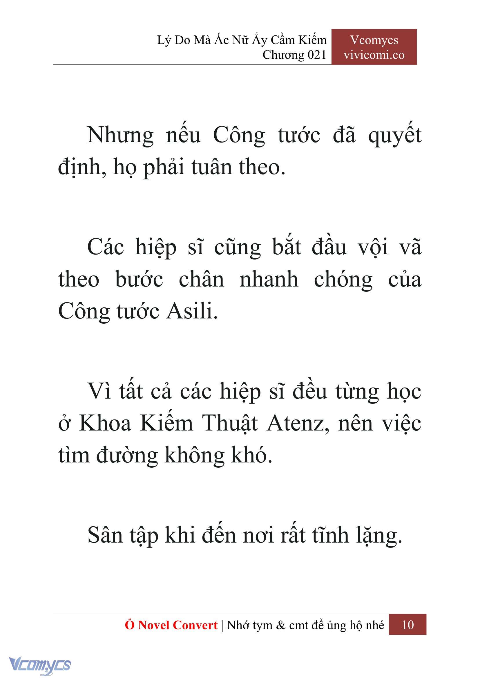 [Novel] Lý Do Mà Ác Nữ Ấy Cầm Kiếm Chapter 21 - Trang 13