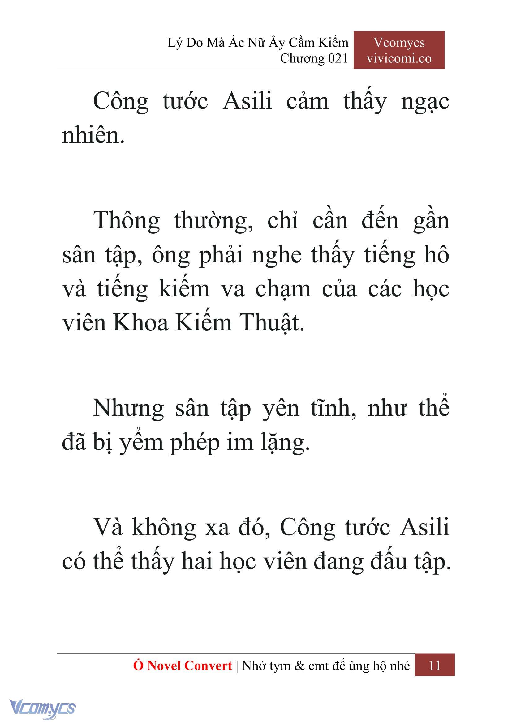 [Novel] Lý Do Mà Ác Nữ Ấy Cầm Kiếm Chapter 21 - Trang 14