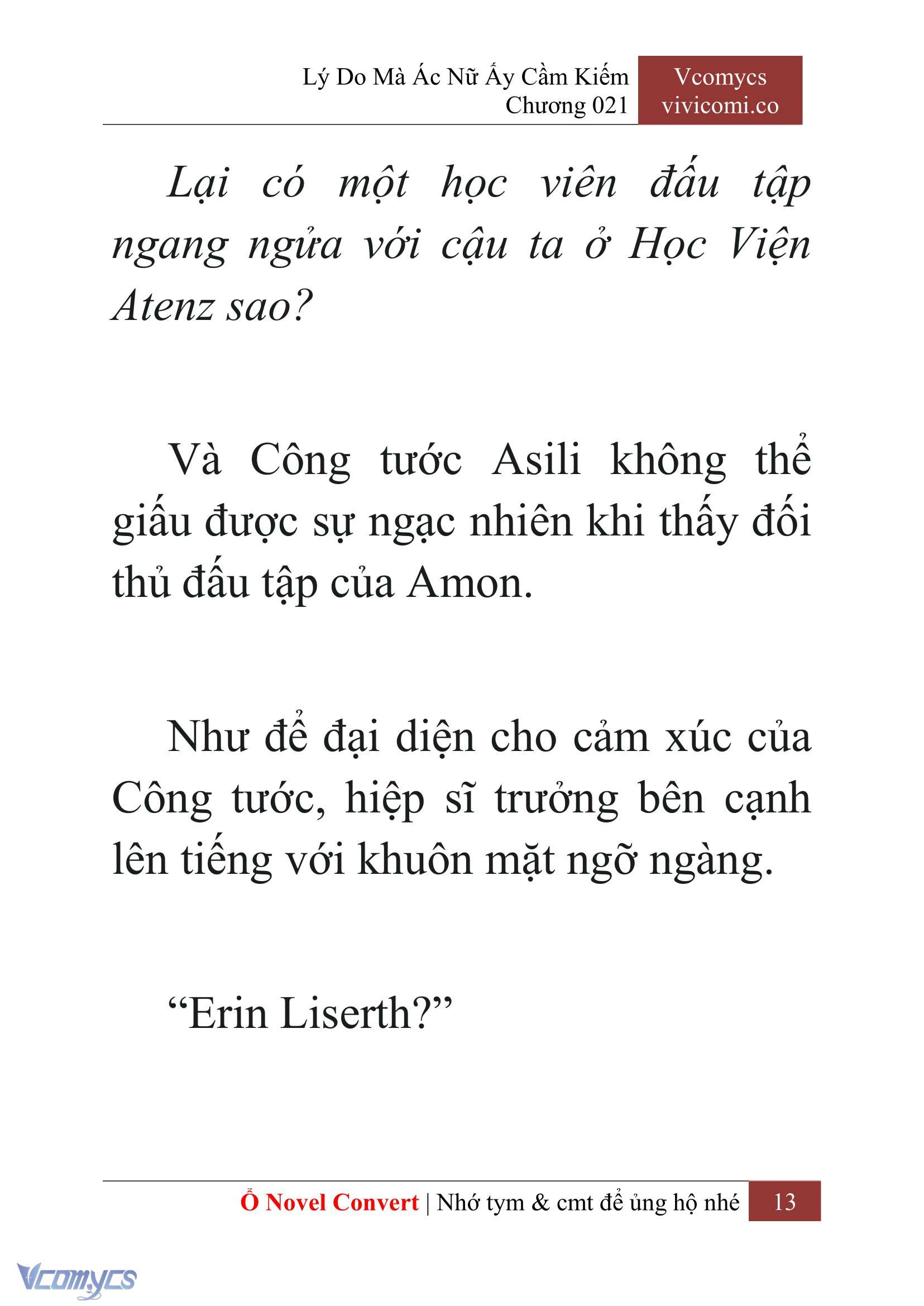 [Novel] Lý Do Mà Ác Nữ Ấy Cầm Kiếm Chapter 21 - Trang 16
