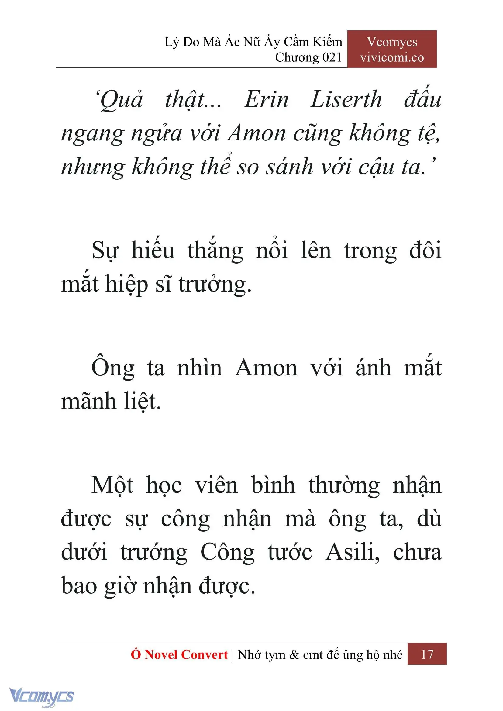 [Novel] Lý Do Mà Ác Nữ Ấy Cầm Kiếm Chapter 21 - Trang 20